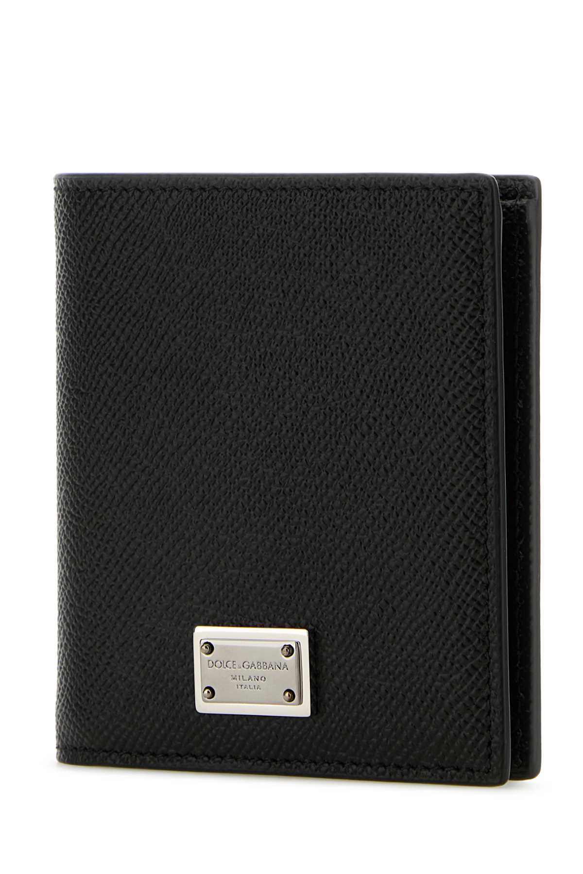 DOLCE & GABBANA Elegant Leather Wallet - 8.5 x 10 cm