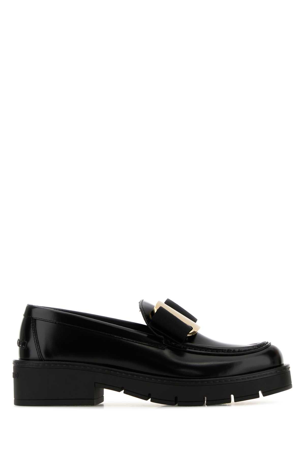Ferragamo Elegant Leather Mirty Loafers for Women