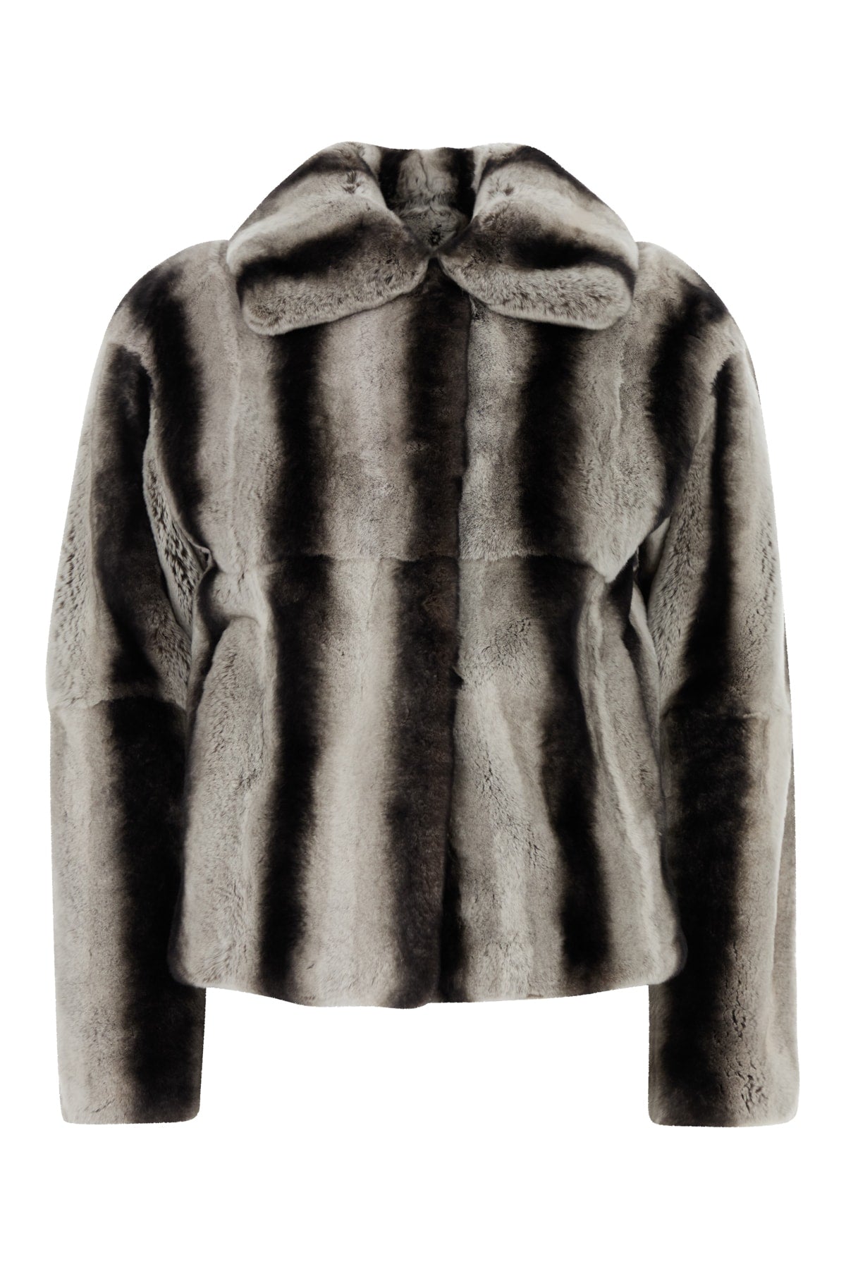 YVES SALOMON Chic Mini Vest with Luxe Materials