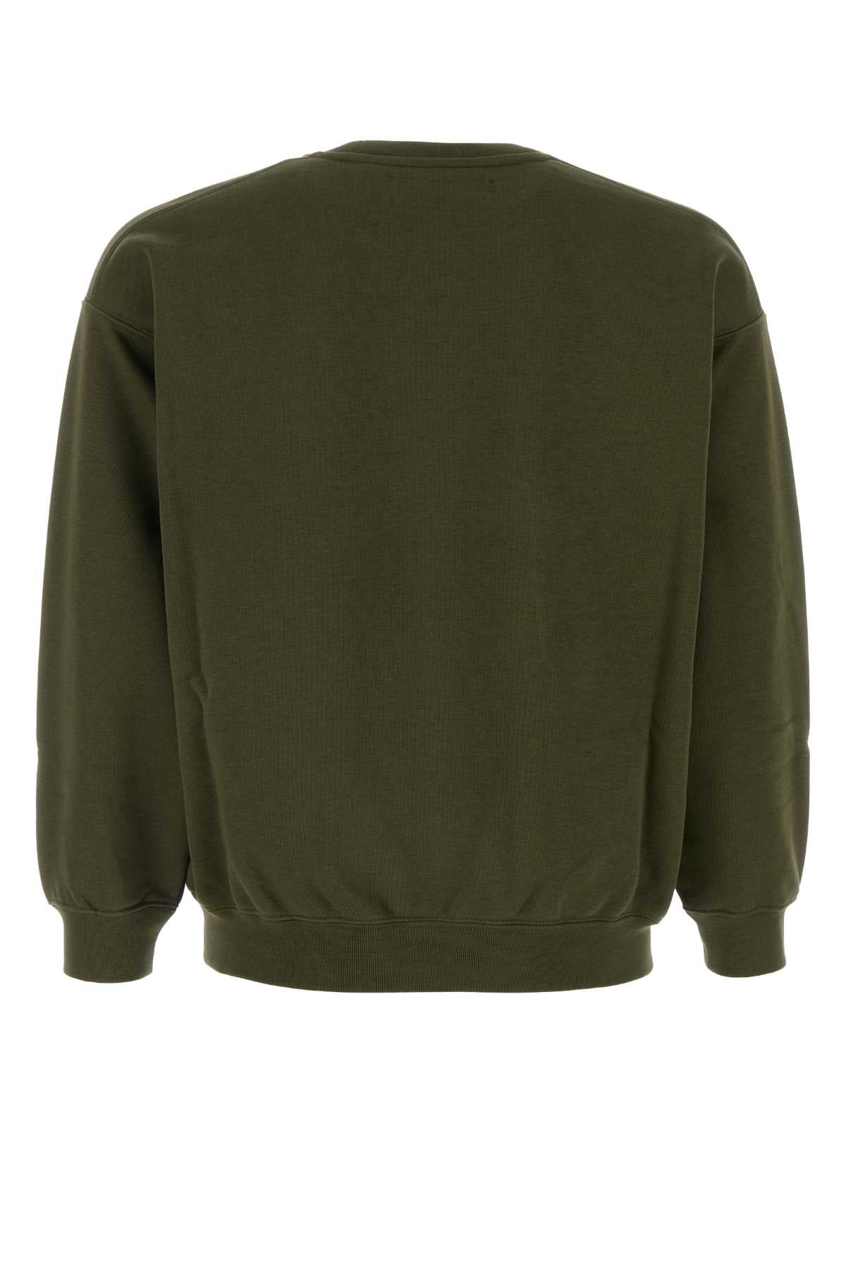 BARACUTA ENGLAND Oversized Cotton Blend Sweatshirt for Men