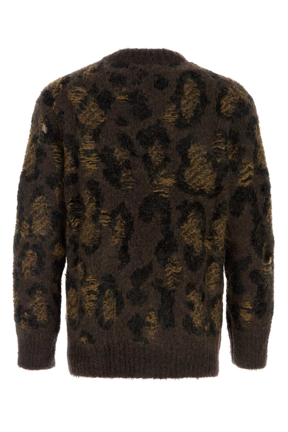 JUNYA WATANABE Animal Print Knit Sweater for Men