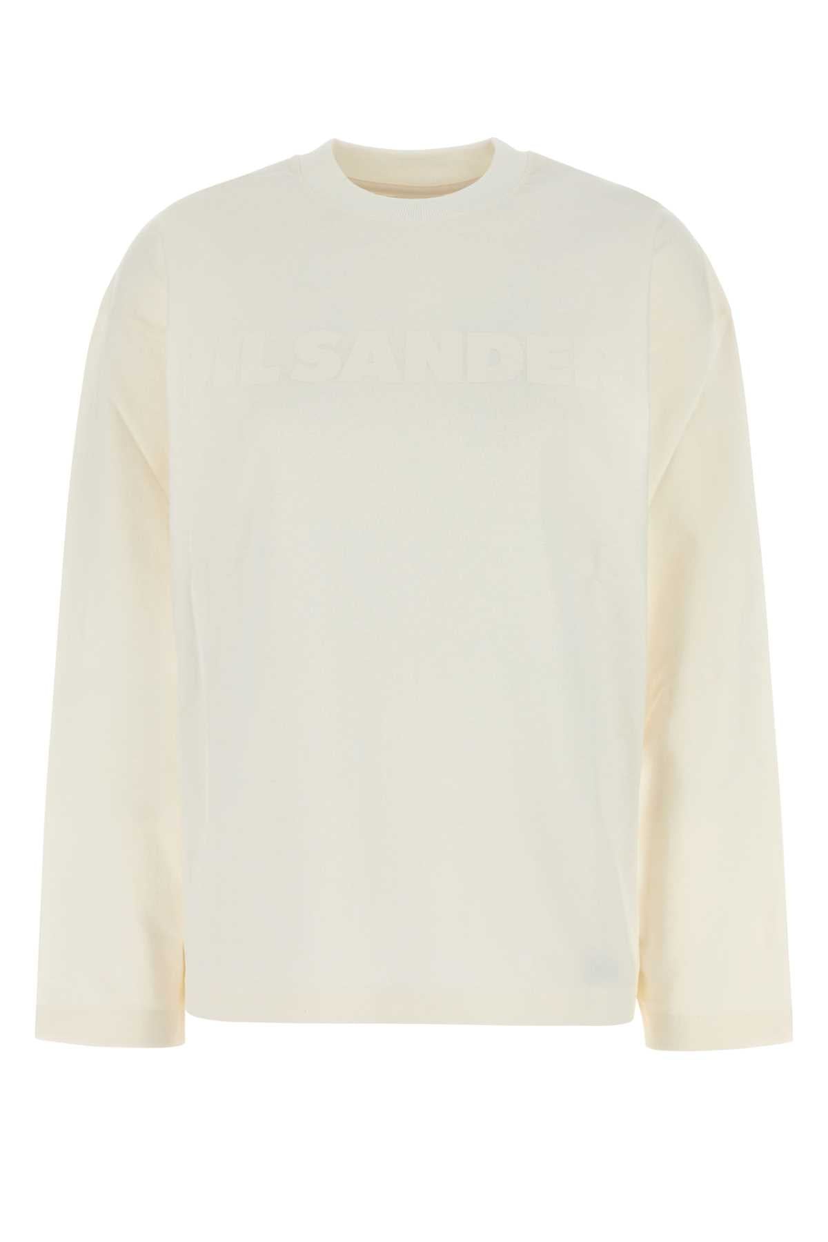 JIL SANDER Essential Women's Cotton T-Shirt - FW25 Collection