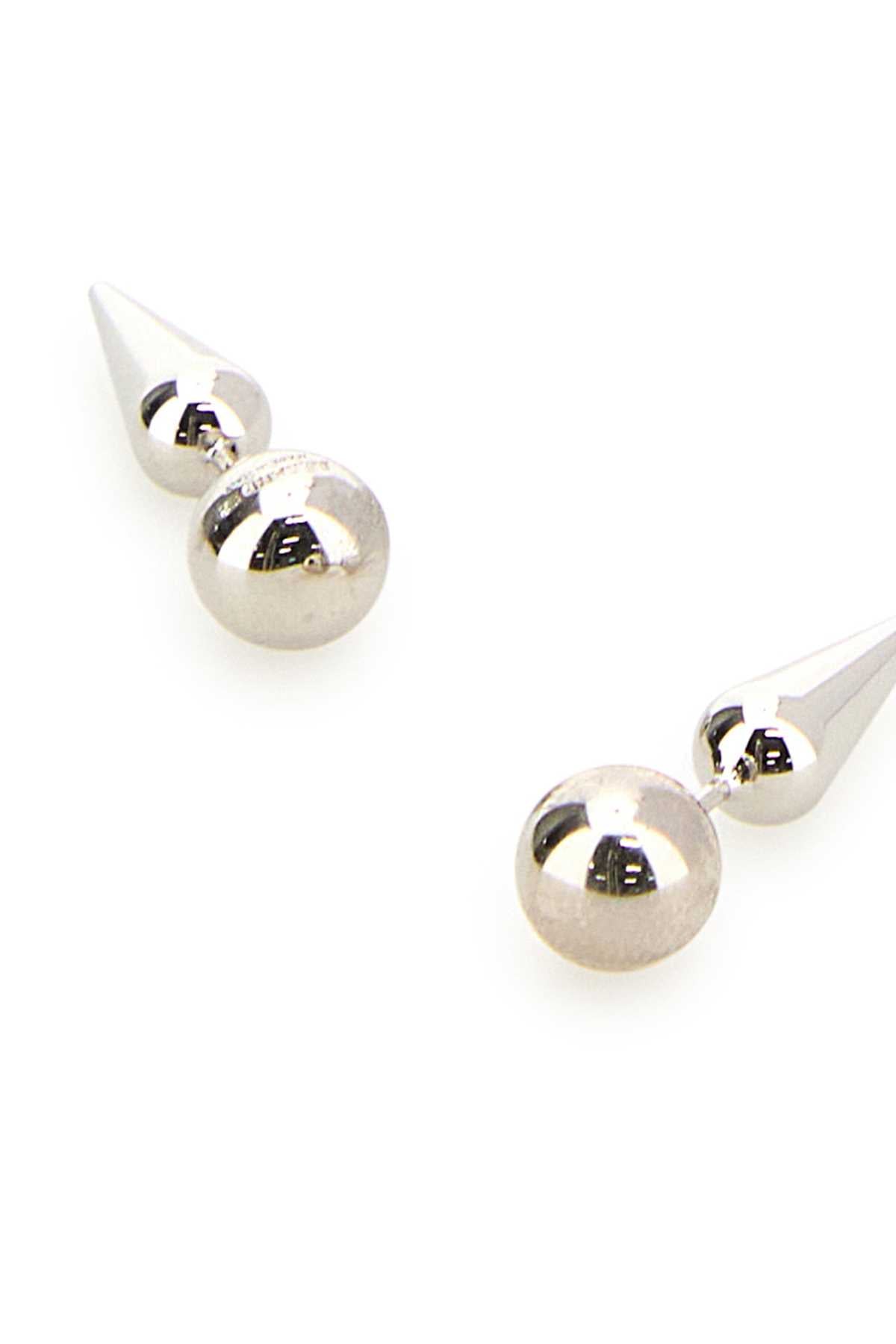 JIL SANDER Sophisticated Metal Mini Earrings