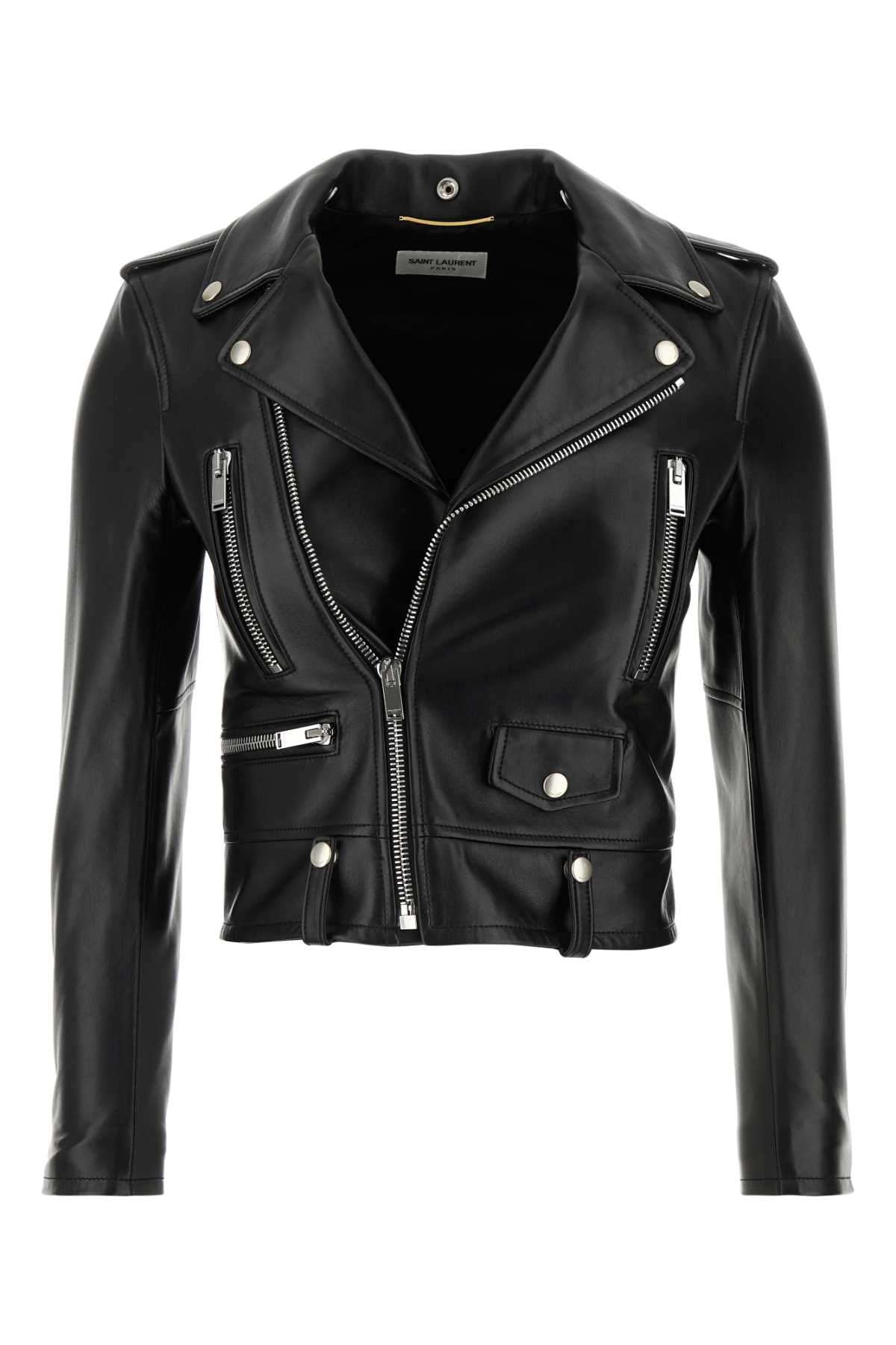 SAINT LAURENT Classic Nappa Leather Jacket for Women