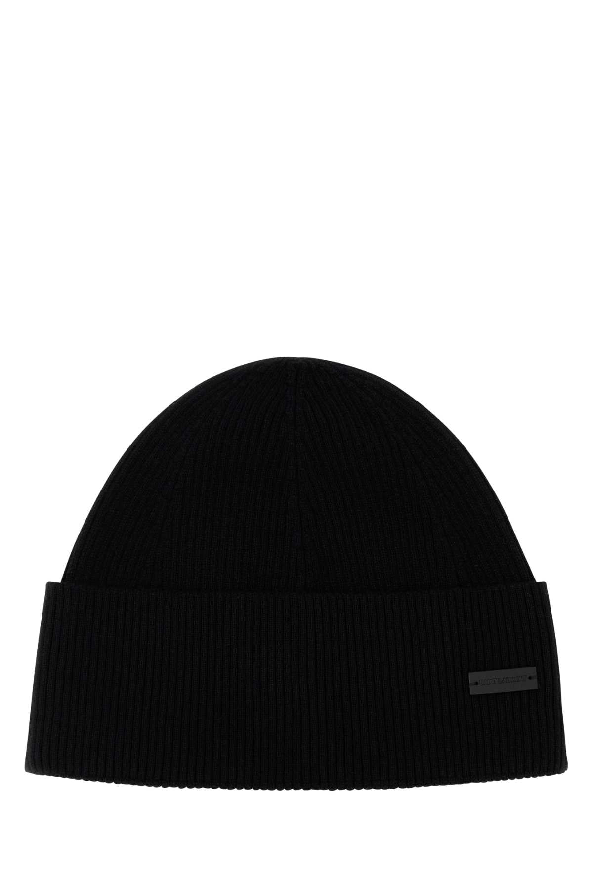 SAINT LAURENT Cashmere Beanie Hat for Women - FW24 Collection