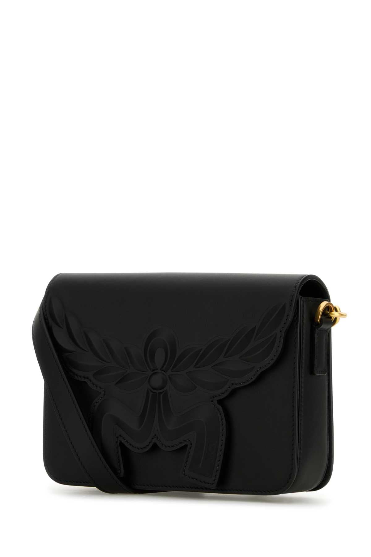 MCM Mini Leather Himmel Laurel Crossbody Handbag