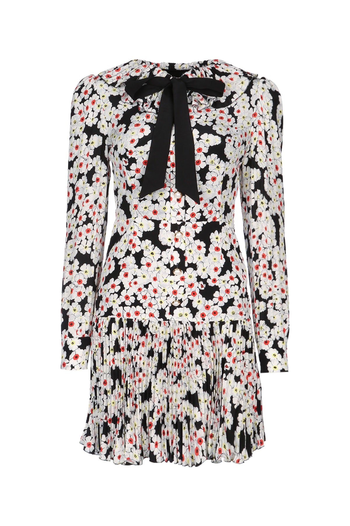 ALESSANDRA RICH Chic Long Sleeve Suit Dress