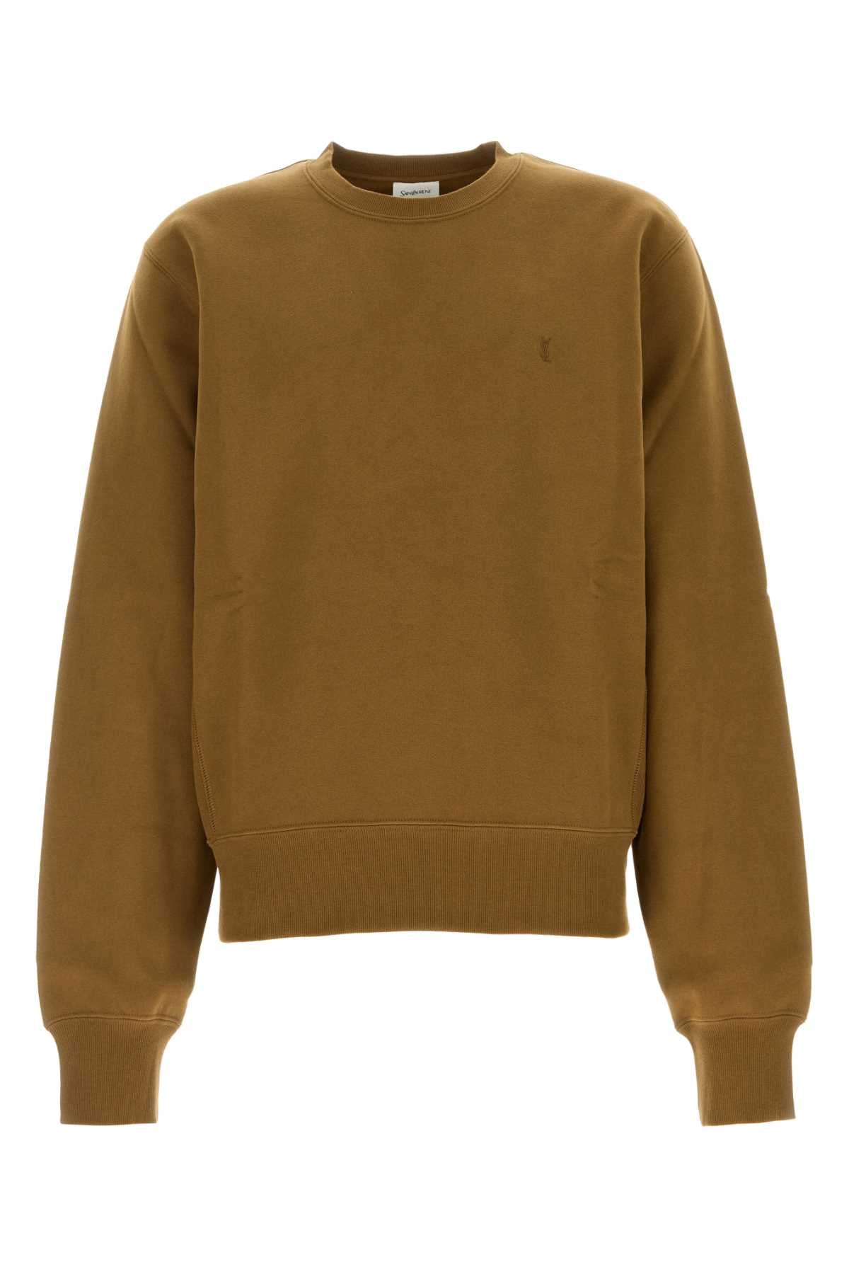 SAINT LAURENT Classic Cotton Sweatshirt for Men