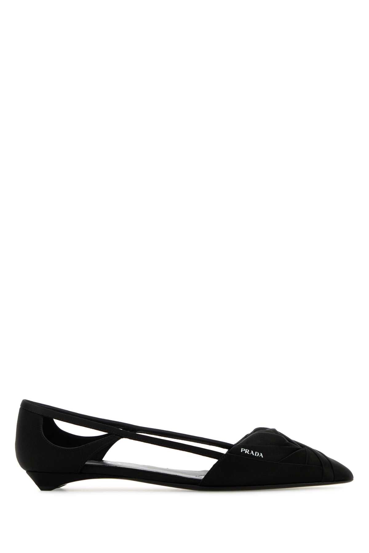 PRADA Elegant Satin Ballerinas for Women - Size 8