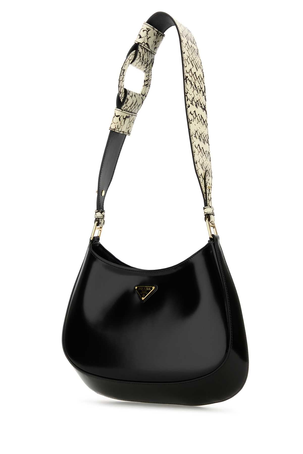 PRADA Mini Leather Cleo Shoulder Handbag