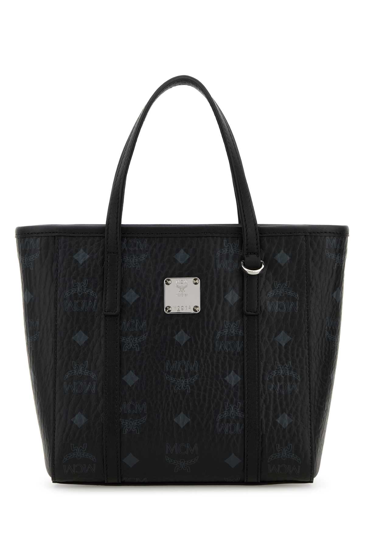 MCM Mini Printed Canvas Handbag