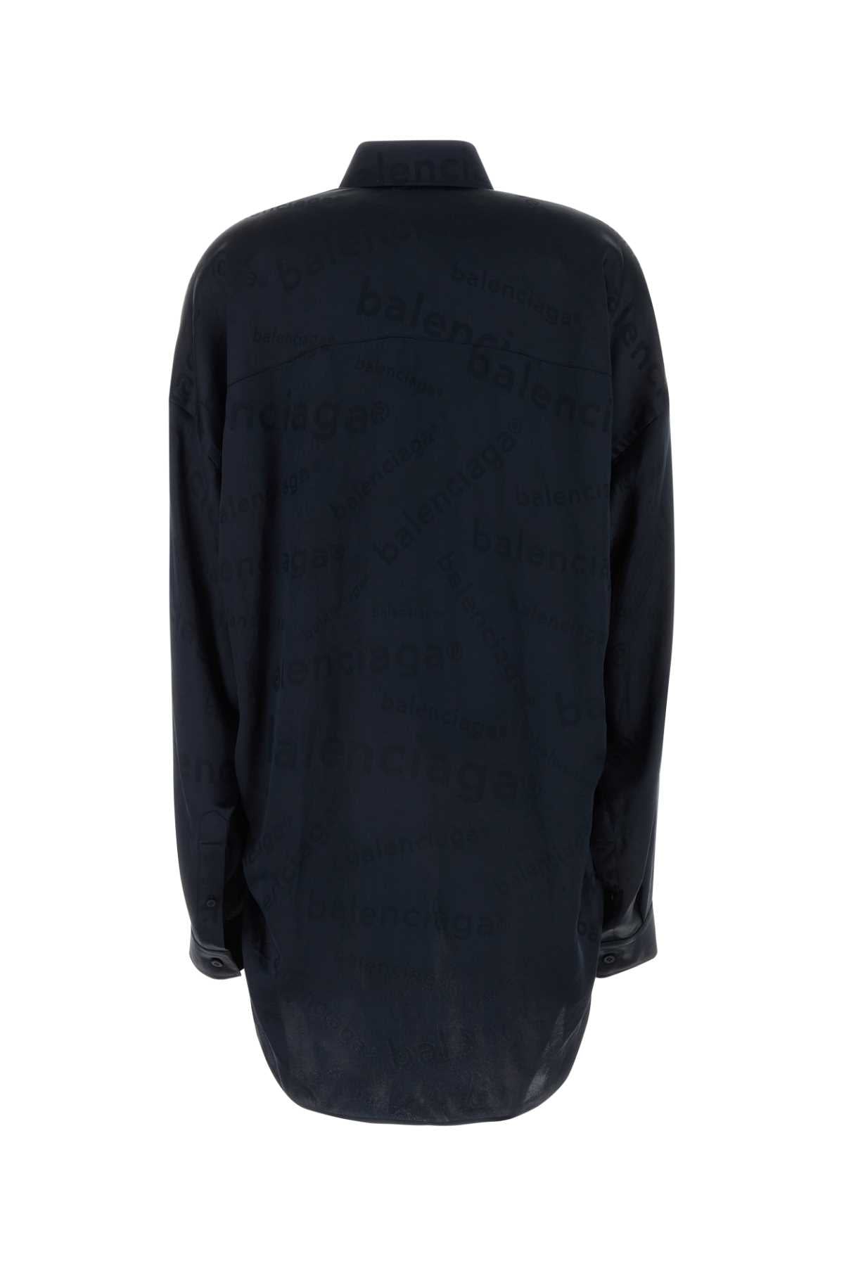 BALENCIAGA Oversized Silk Shirt