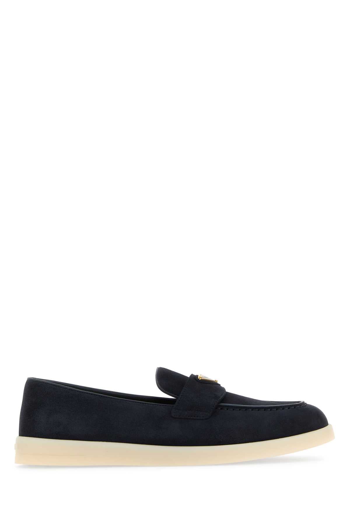 PRADA Suede Loafers for Women