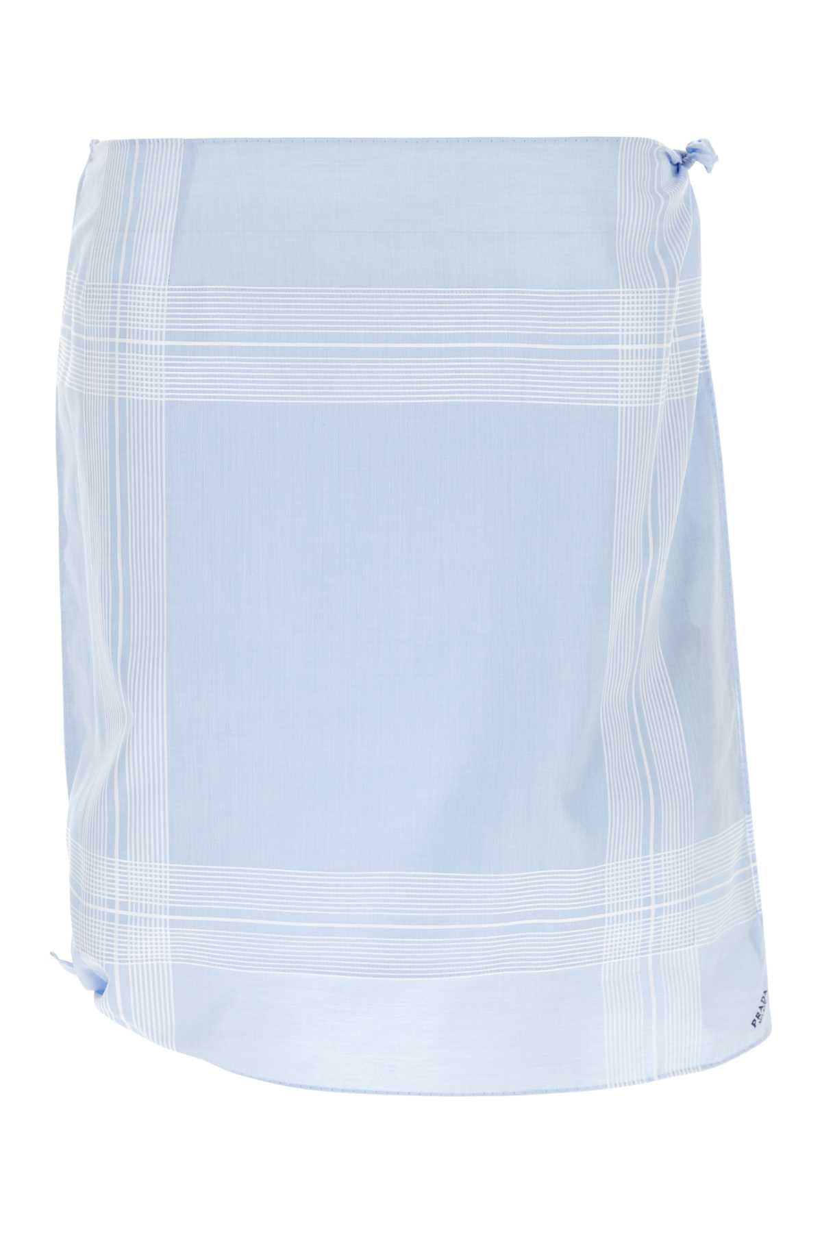 PRADA Cotton Mini Skirt for Women