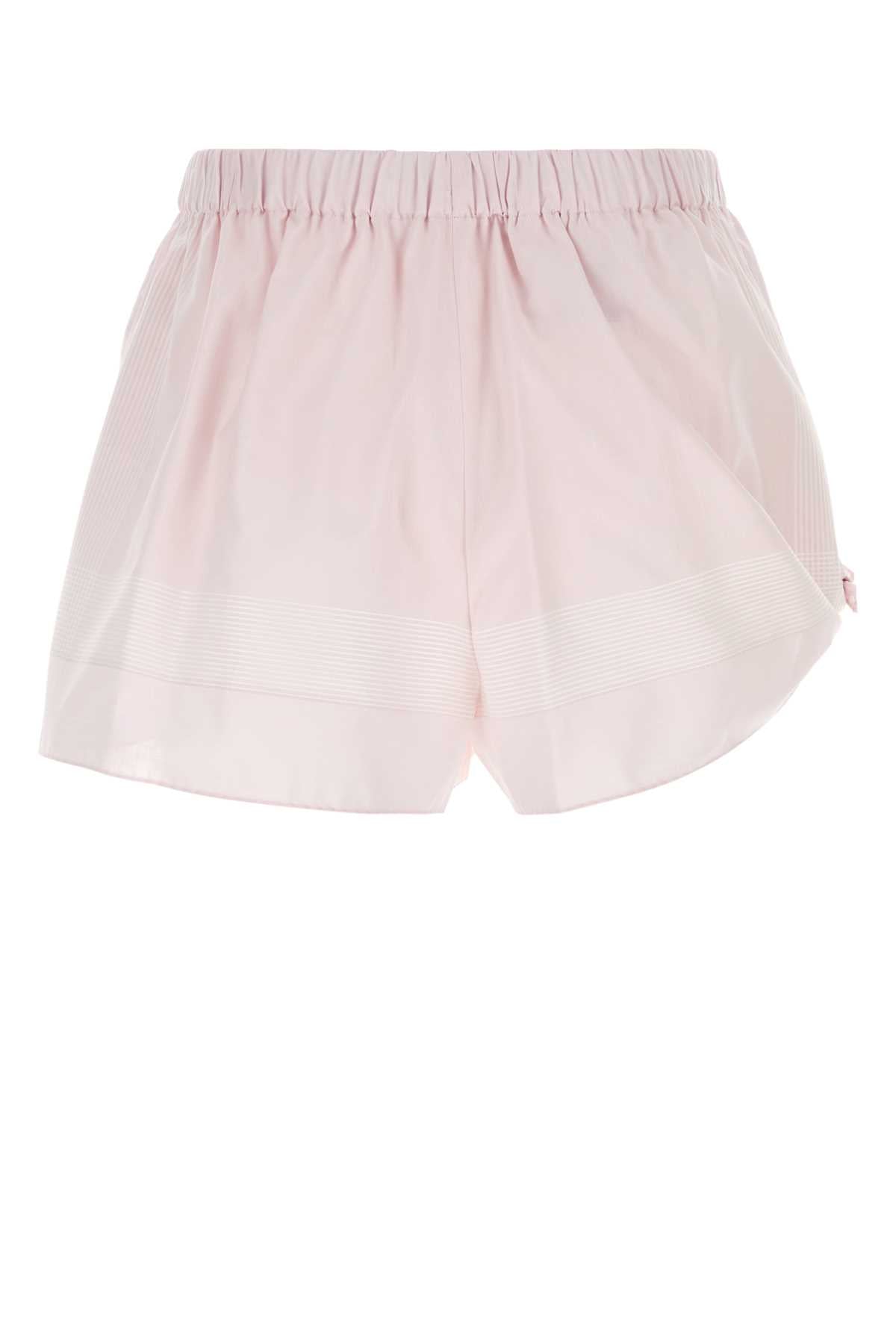 PRADA Pastel Mini Cotton Shorts for Women