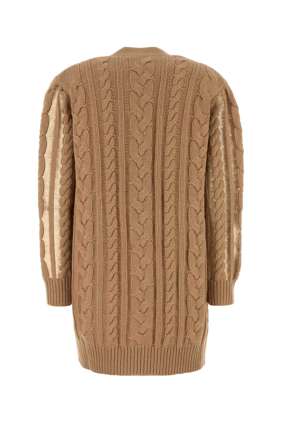 MAX MARA Wool Blend Micro Cardigan