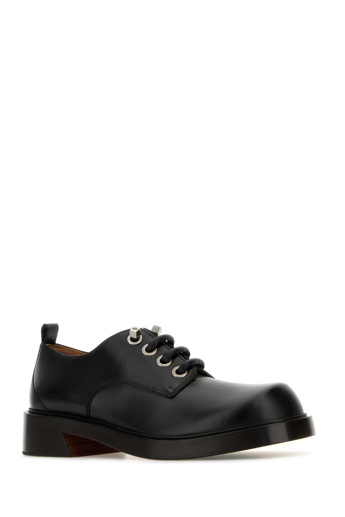 ALEXANDER MCQUEEN Luxe Leather Lace-Up Shoes for Men
