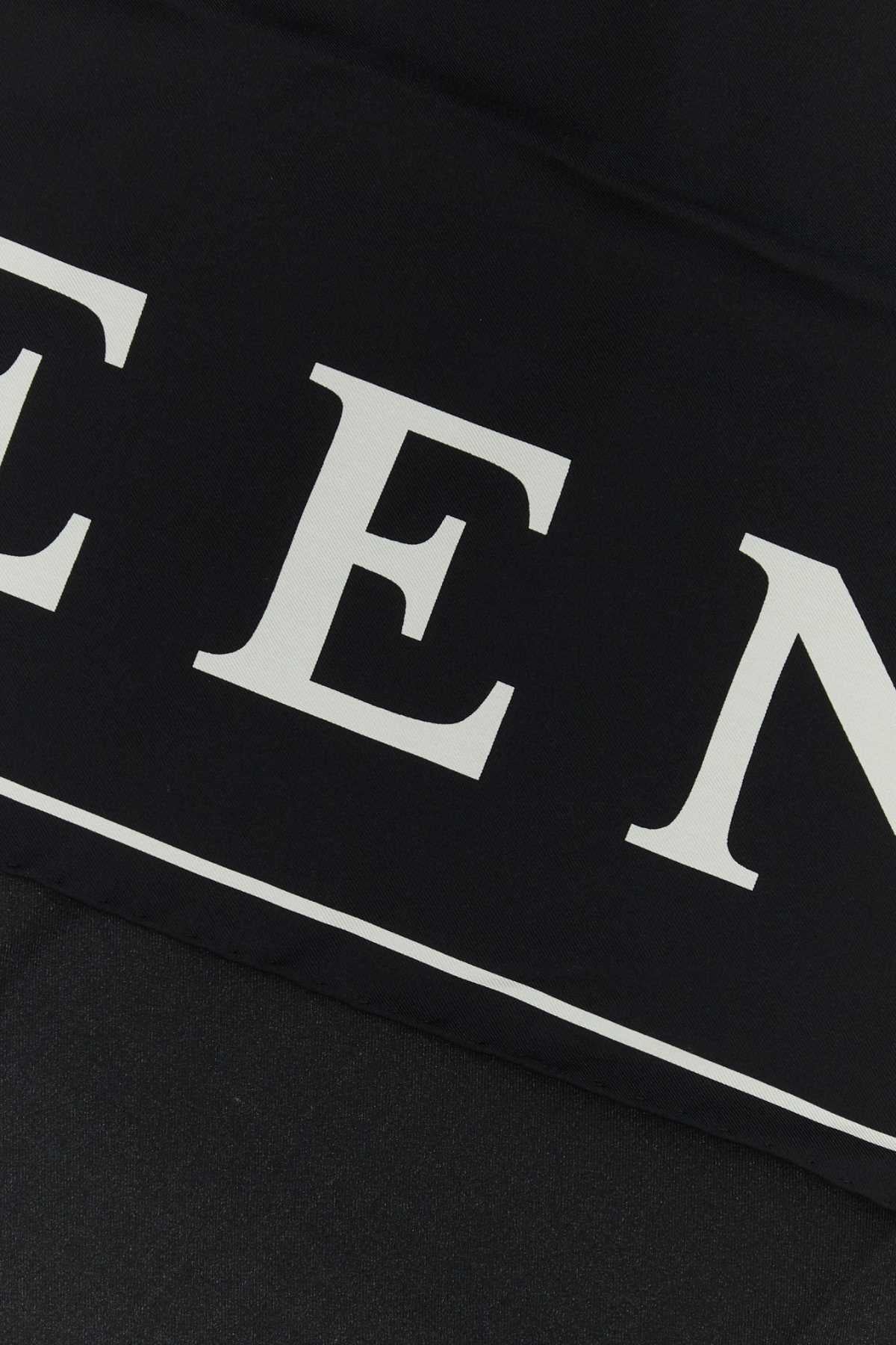 ALEXANDER MCQUEEN Elegant Silk Foulard 70 cm x 70 cm for Women