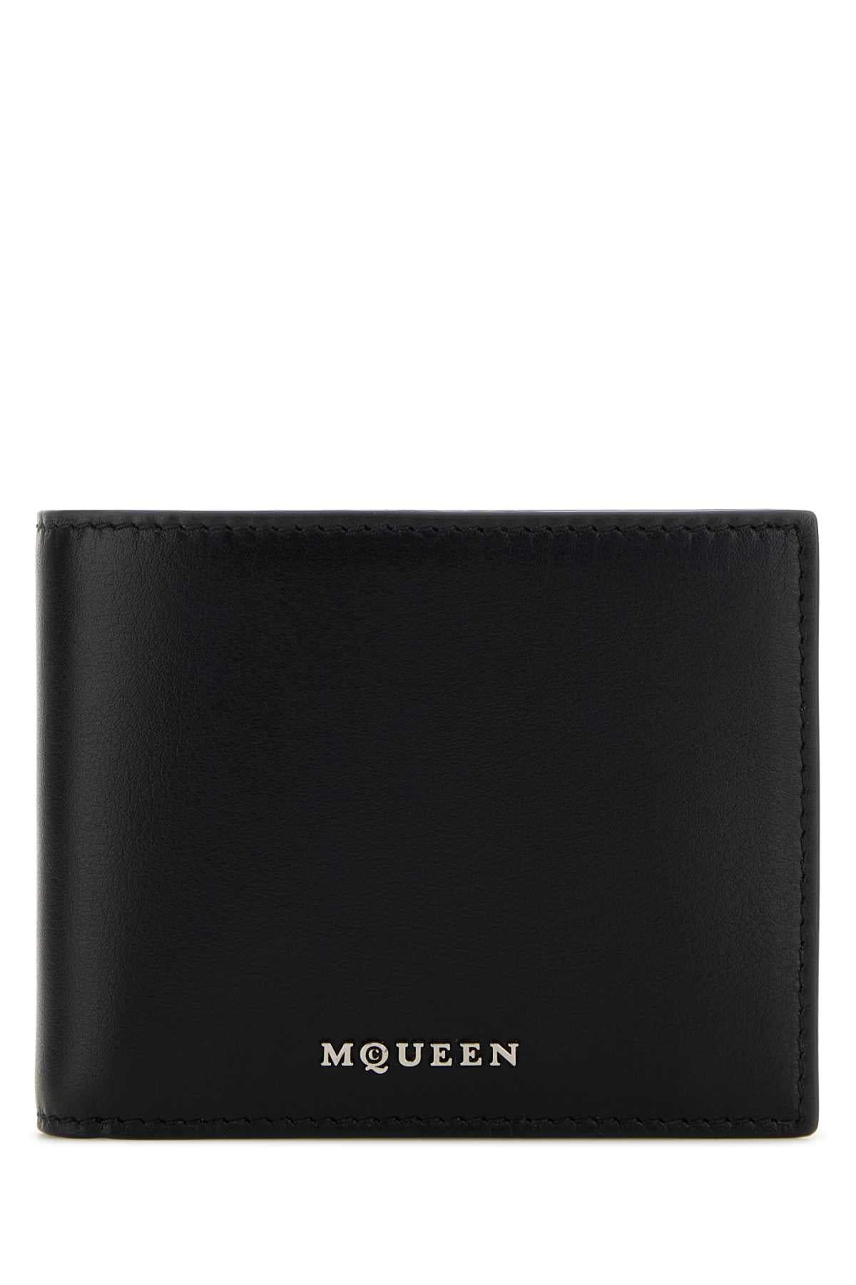 ALEXANDER MCQUEEN Stylish Mini Leather Wallet for Men