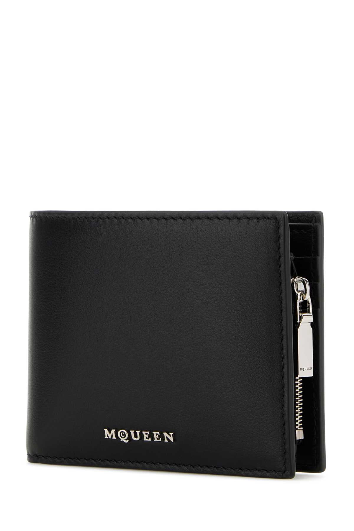 ALEXANDER MCQUEEN Stylish Mini Leather Wallet for Men