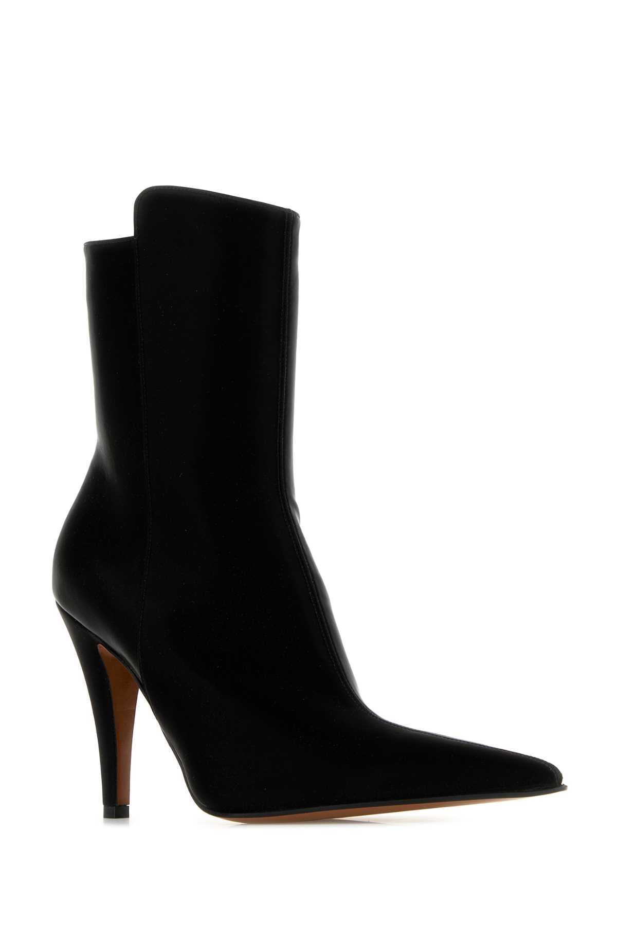 ALEXANDER MCQUEEN Mini Ankle Boots with 9.5 cm Heel Height for Women