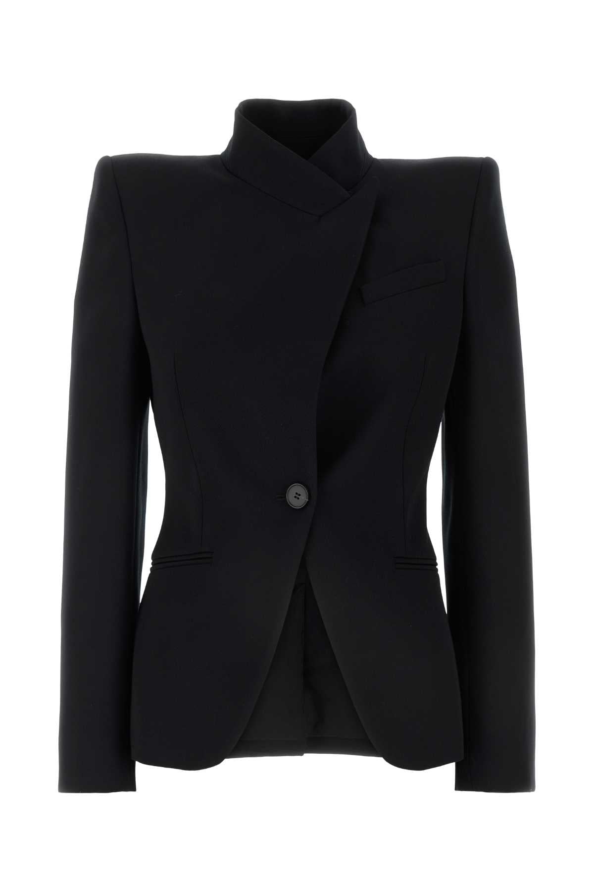 ALEXANDER MCQUEEN Sophisticated Wool Blazer for Women