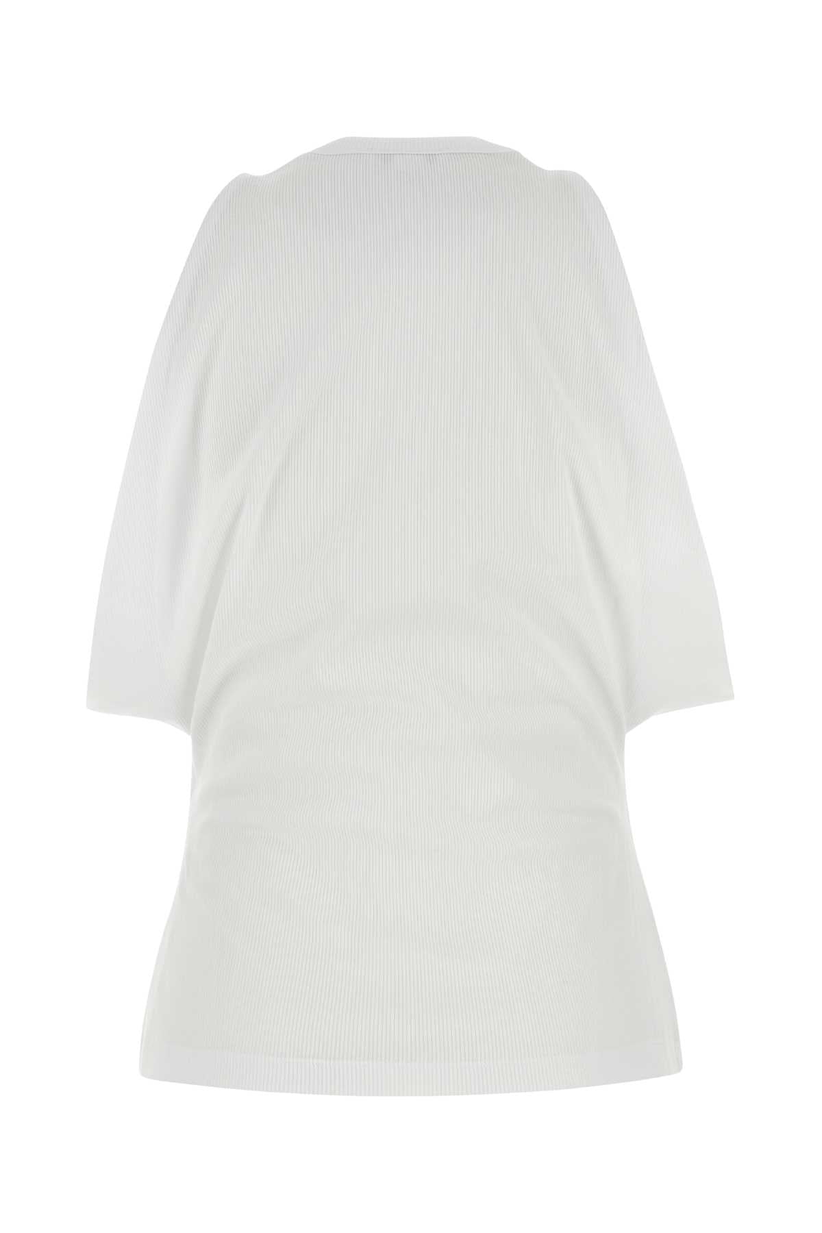 ALEXANDER MCQUEEN Stretch Cotton Top for Women - FW24 Collection