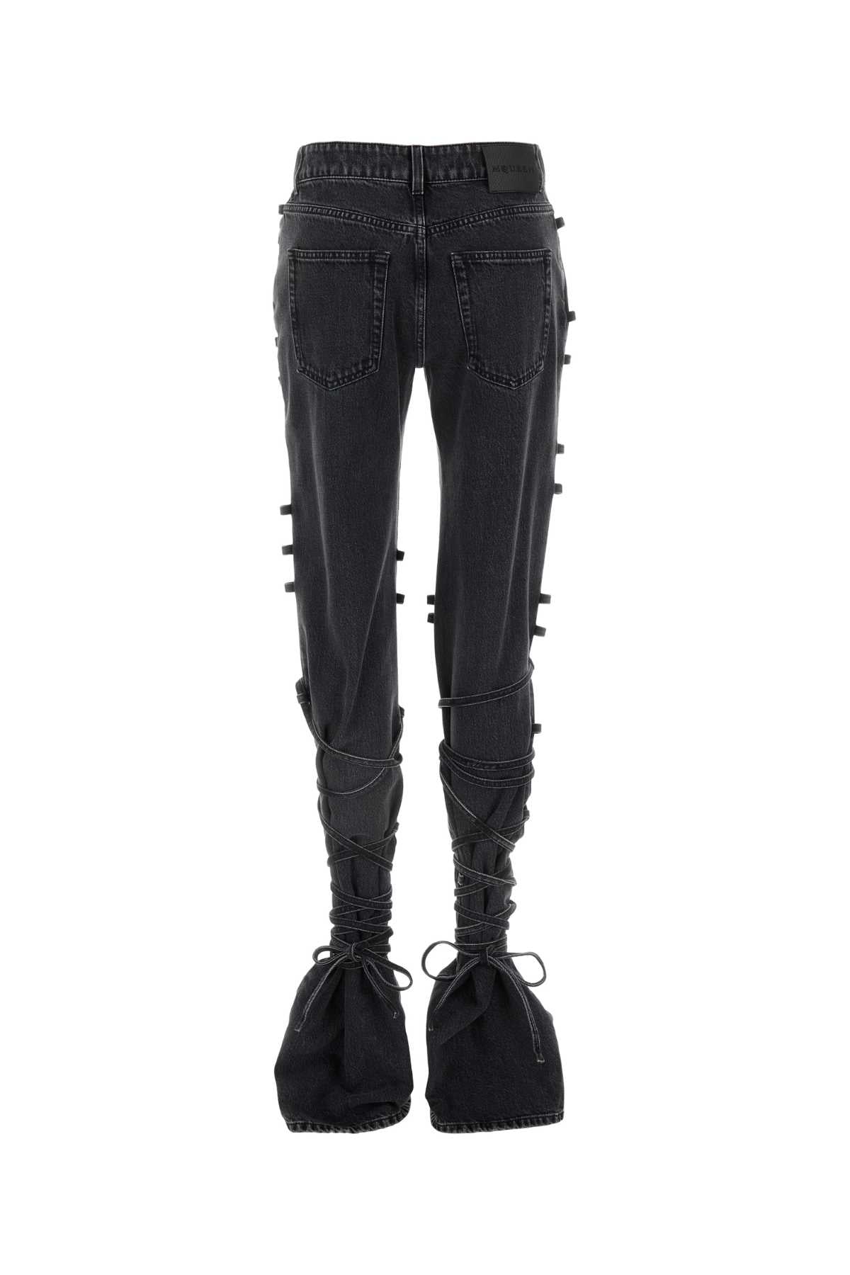 ALEXANDER MCQUEEN High-Waisted Denim Jeans for Women