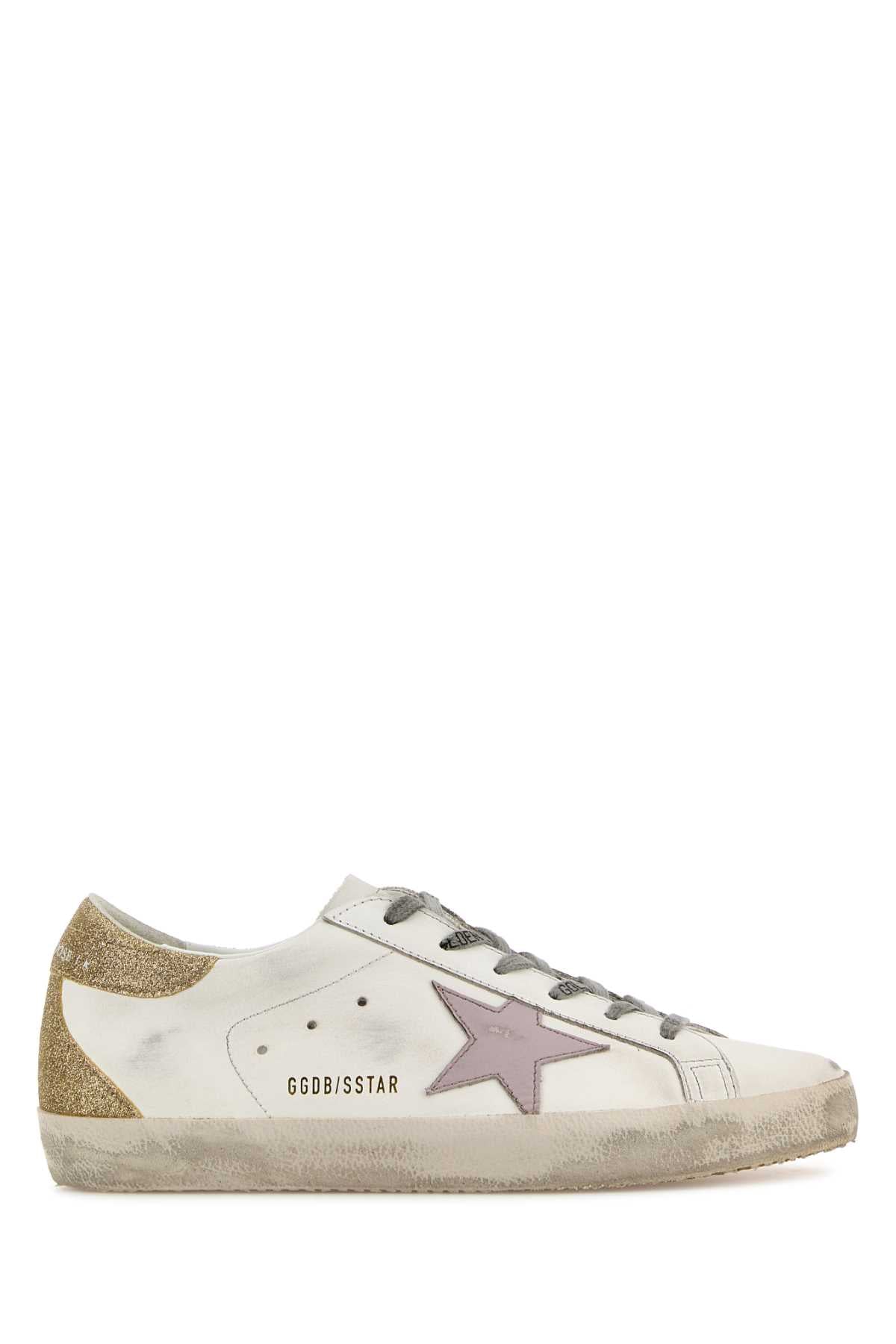 GOLDEN GOOSE DELUXE BRAND Women's Leather Super Star Classic Sneakers