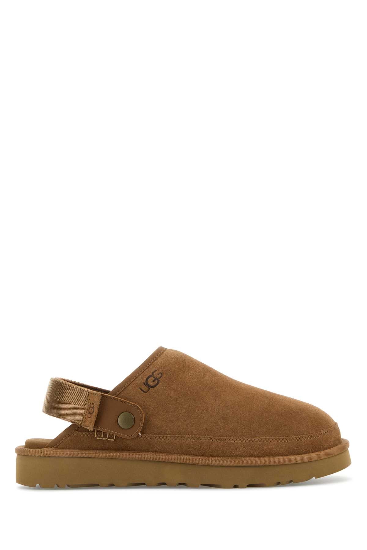 UGG Men's Suede Goldencoast Mini Slippers
