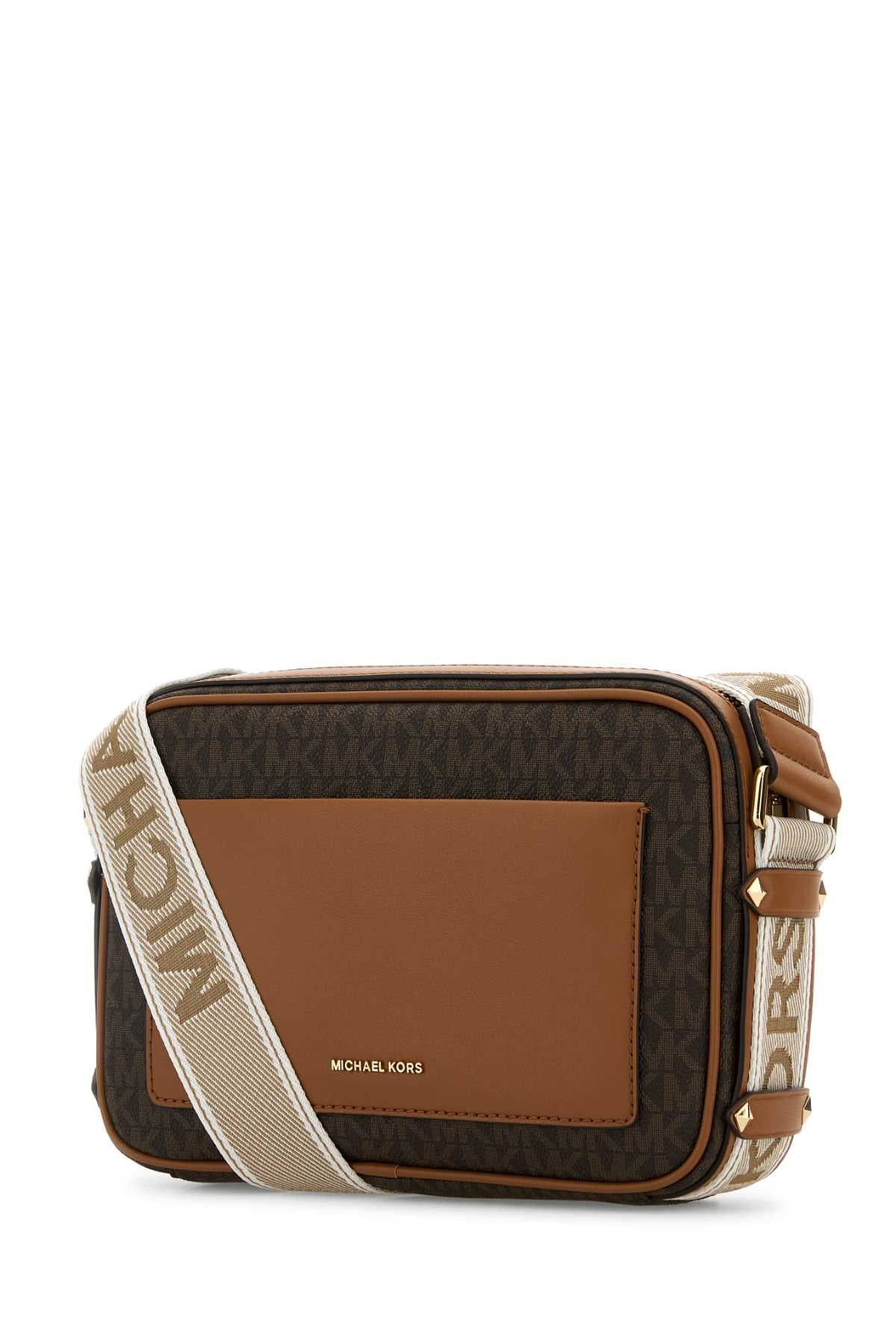 MICHAEL BY MICHAEL KORS Printed Canvas Crossbody Handbag - 24 cm x 16 cm x 6 cm