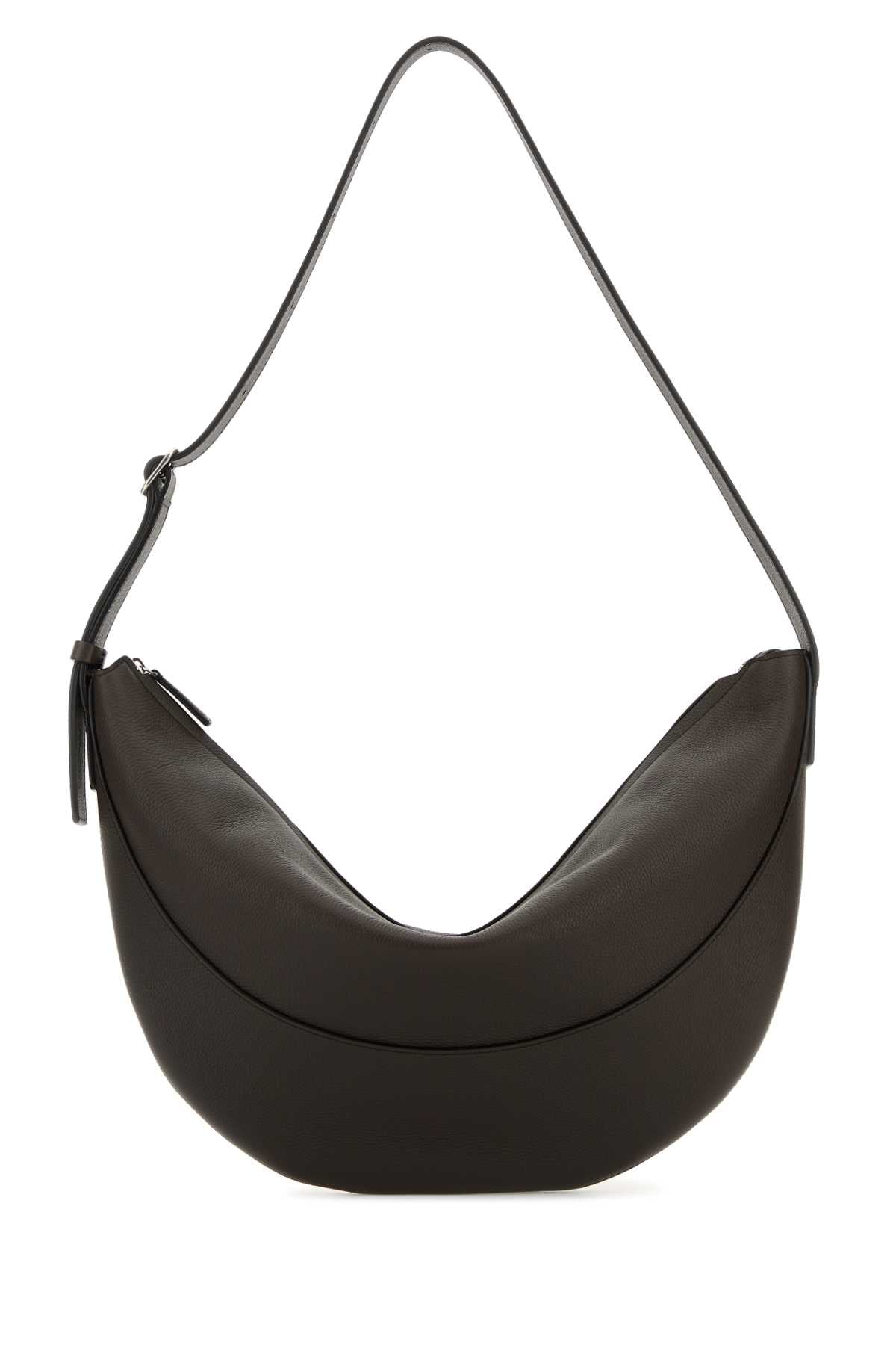 THE ROW Mini Leather Jouve Shoulder Handbag - 28 cm x 25 cm