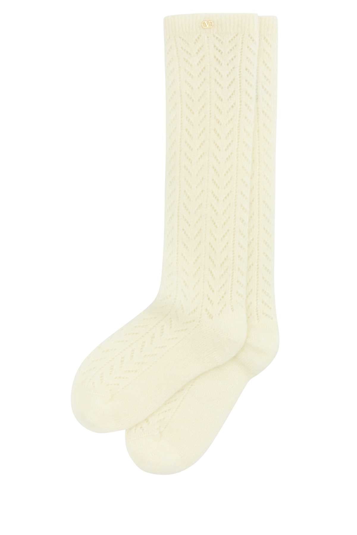 VALENTINO GARAVANI Stretch Mohair Blend Socks for Women