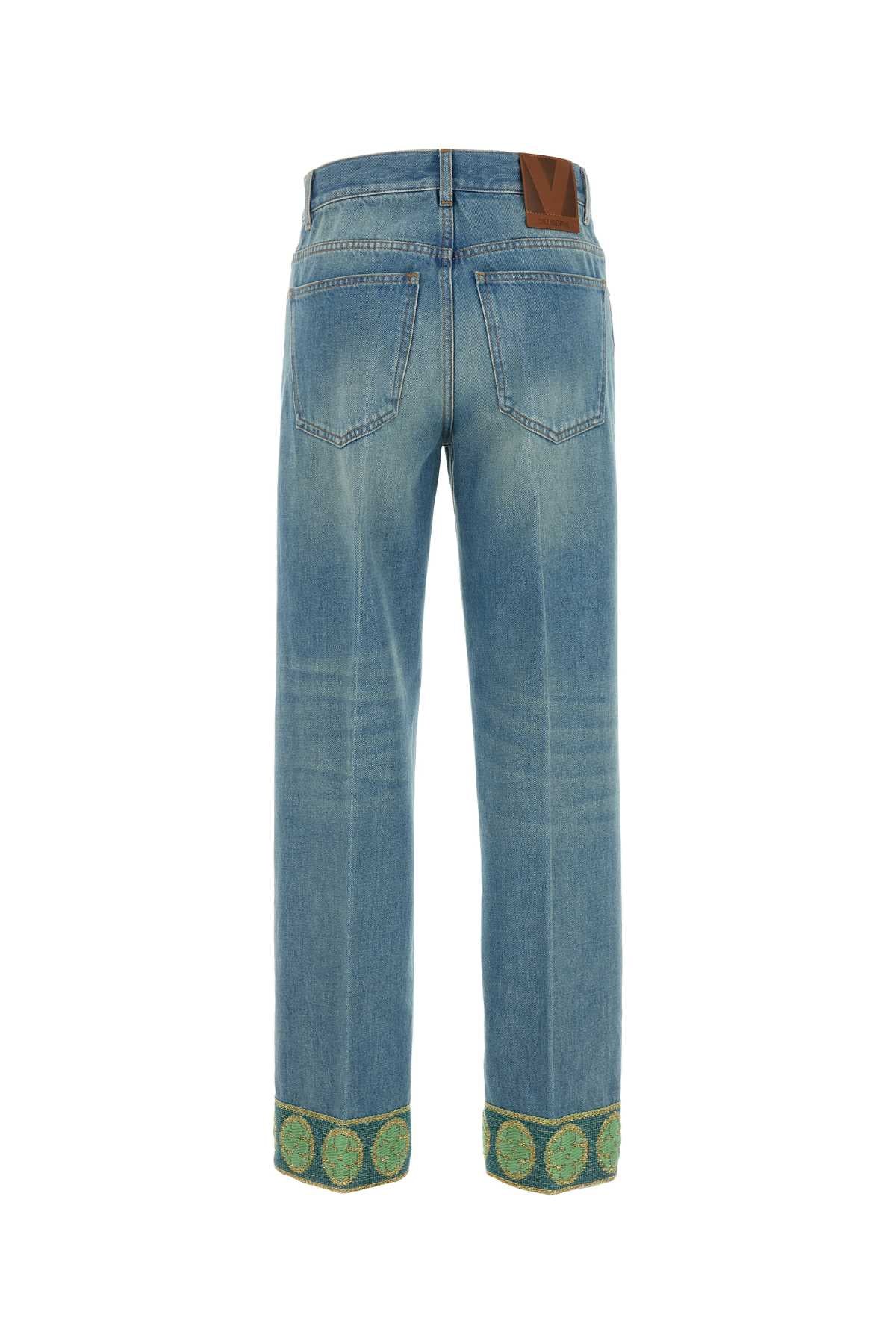 VALENTINO GARAVANI Light Blue Denim Jeans for Women