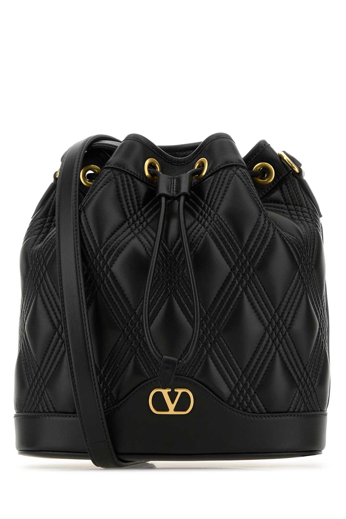 VALENTINO GARAVANI Quilted Mini Bucket Handbag