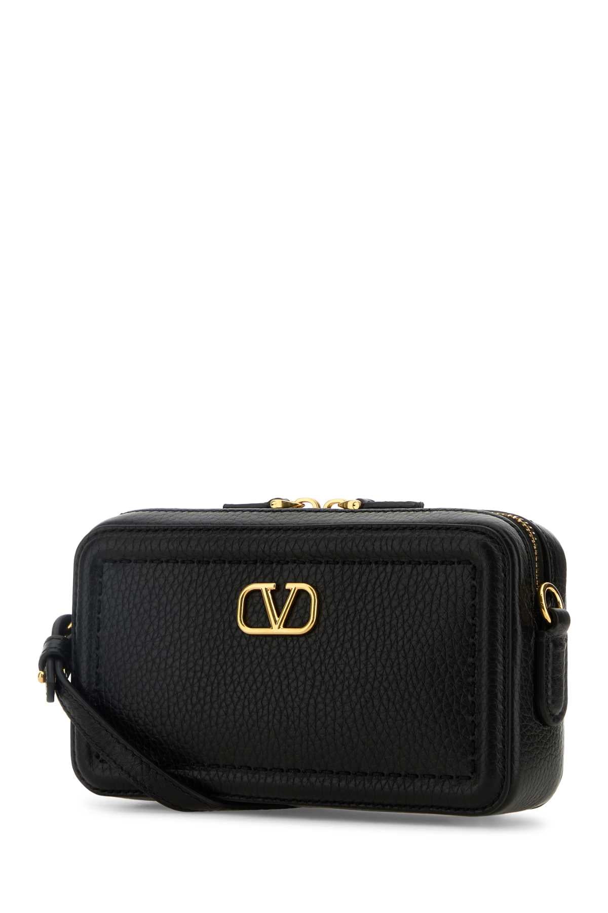 VALENTINO GARAVANI Mini Leather VLogo Crossbody Handbag