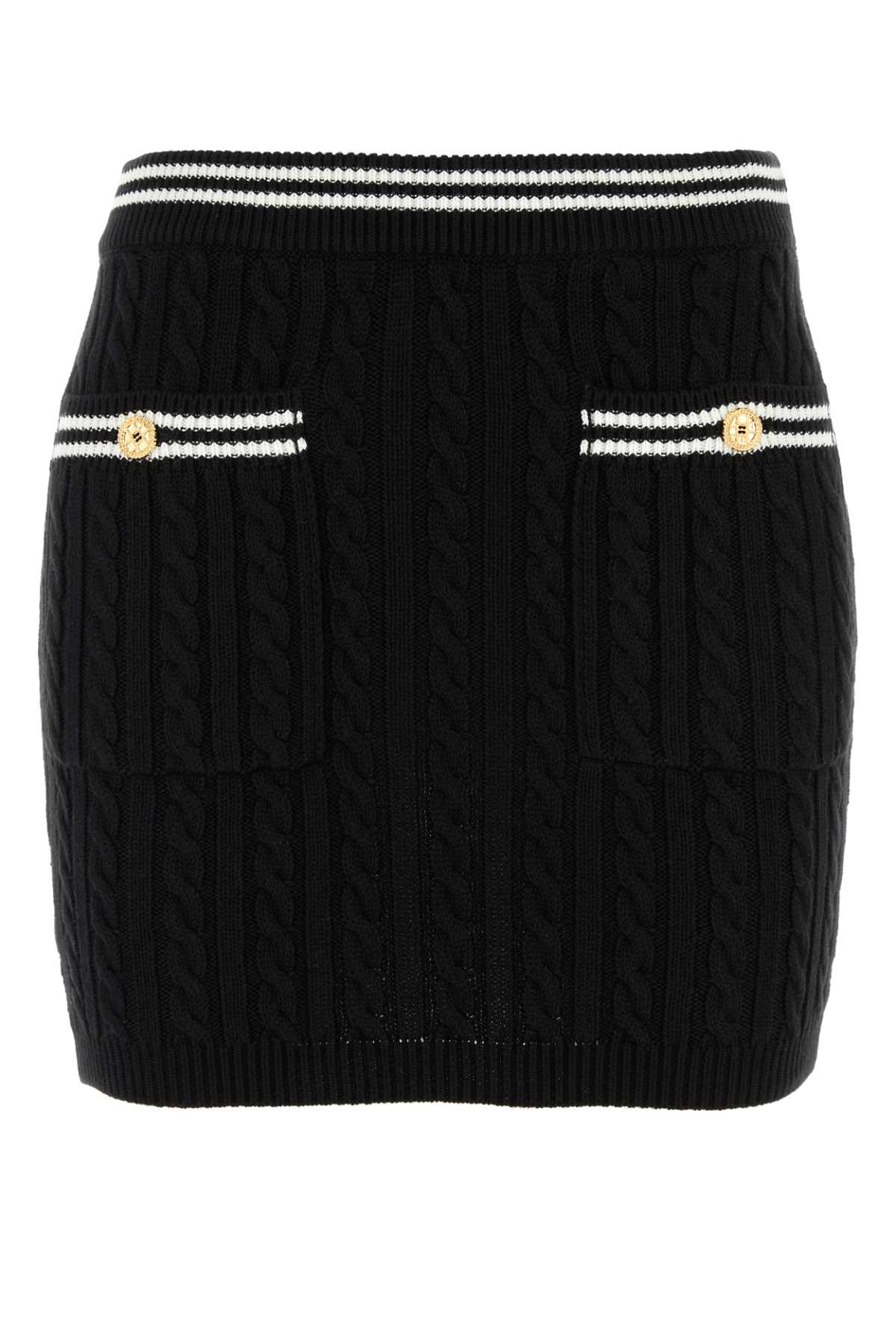 ALESSANDRA RICH Chic Cotton Mini Skirt for Women - SS25 Collection