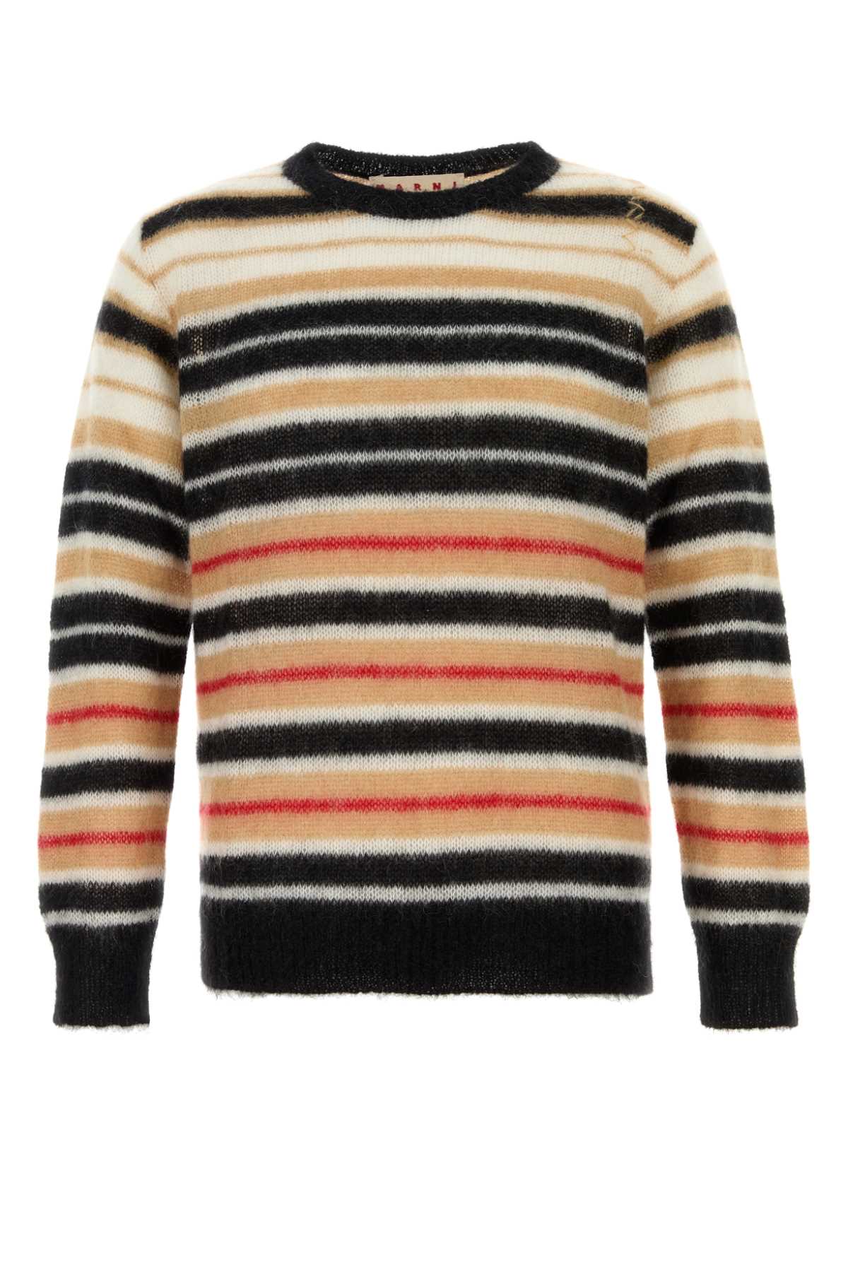 MARNI Embroidered Mohair Blend Sweater for Men