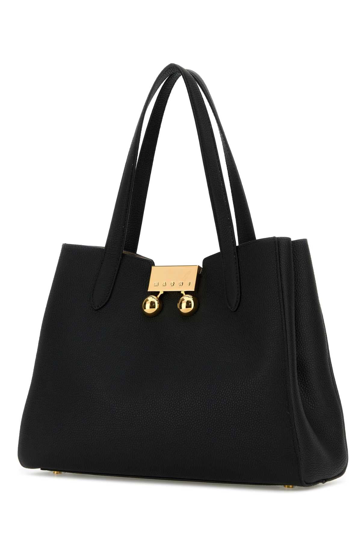 MARNI Mini Leather Trunkaroo Shoulder Handbag