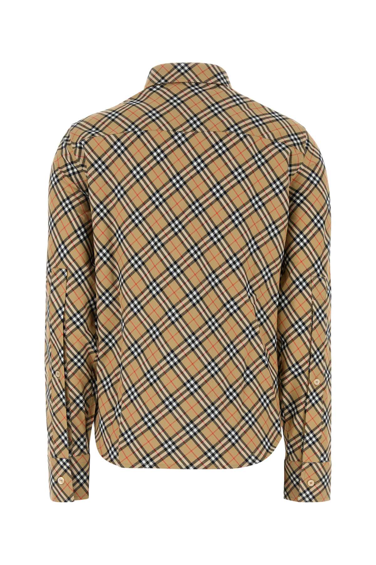 BURBERRY Embroidered Twill Shirt for Women