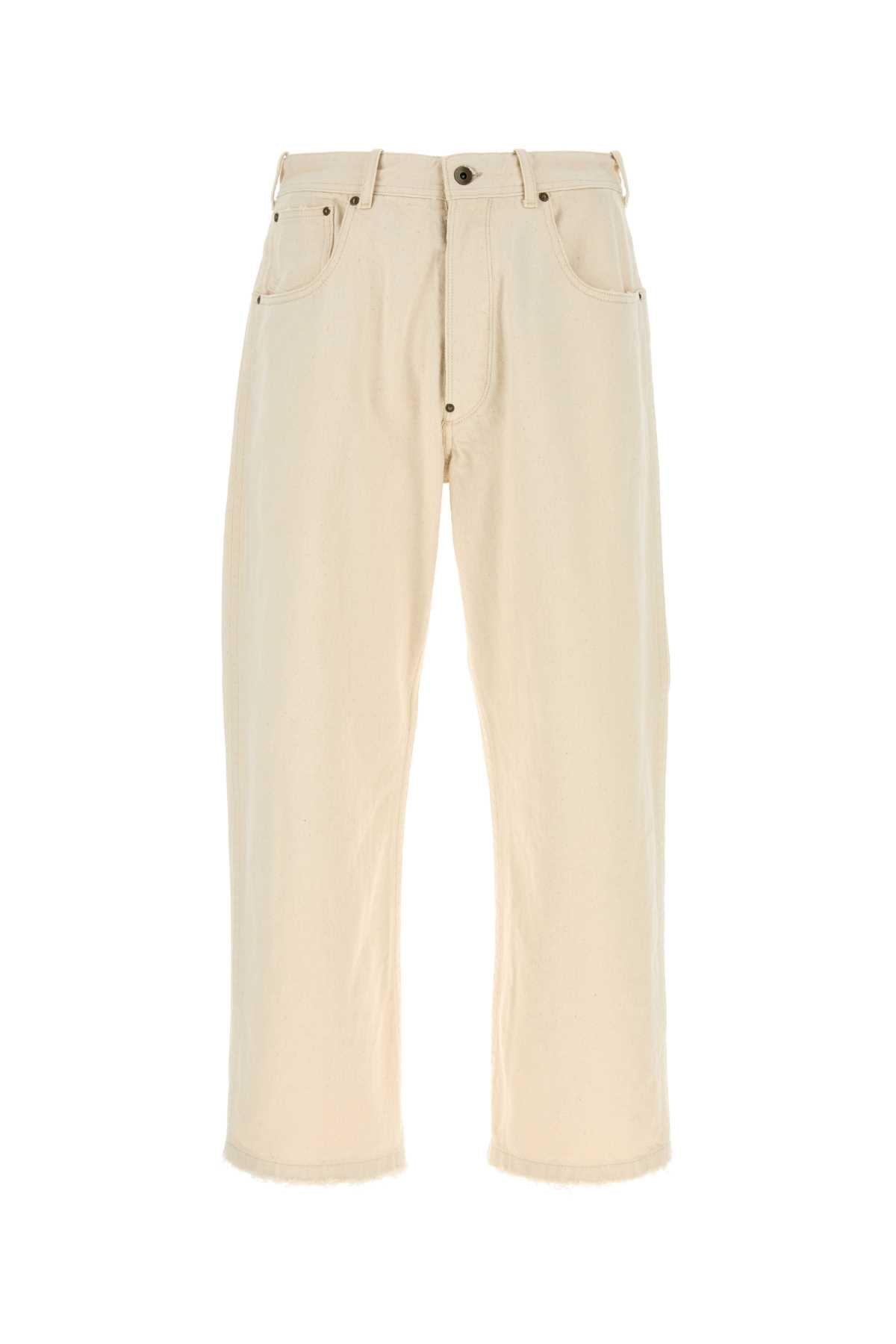 MAISON MARGIELA Melange Sand Denim Jeans (25S)