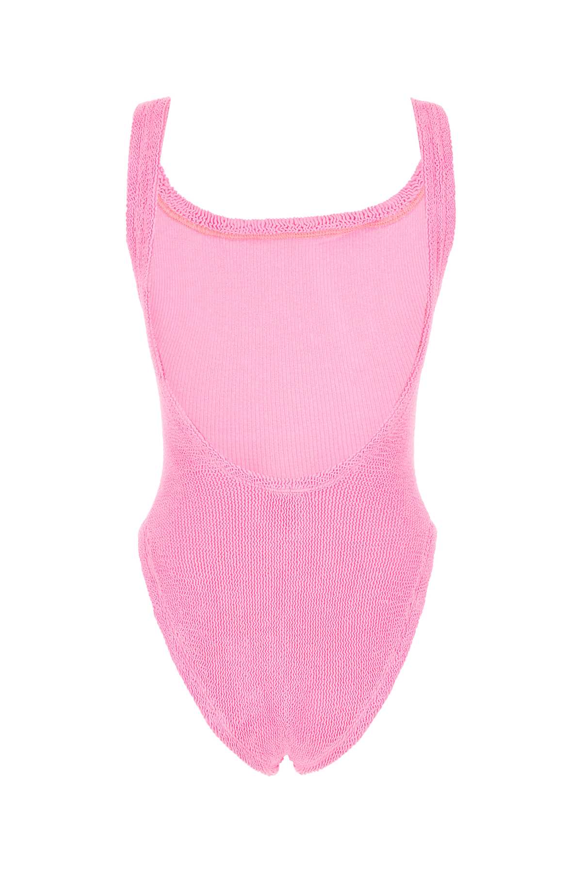 HUNZA G Fluo Mini Stretch Nylon Swimsuit
