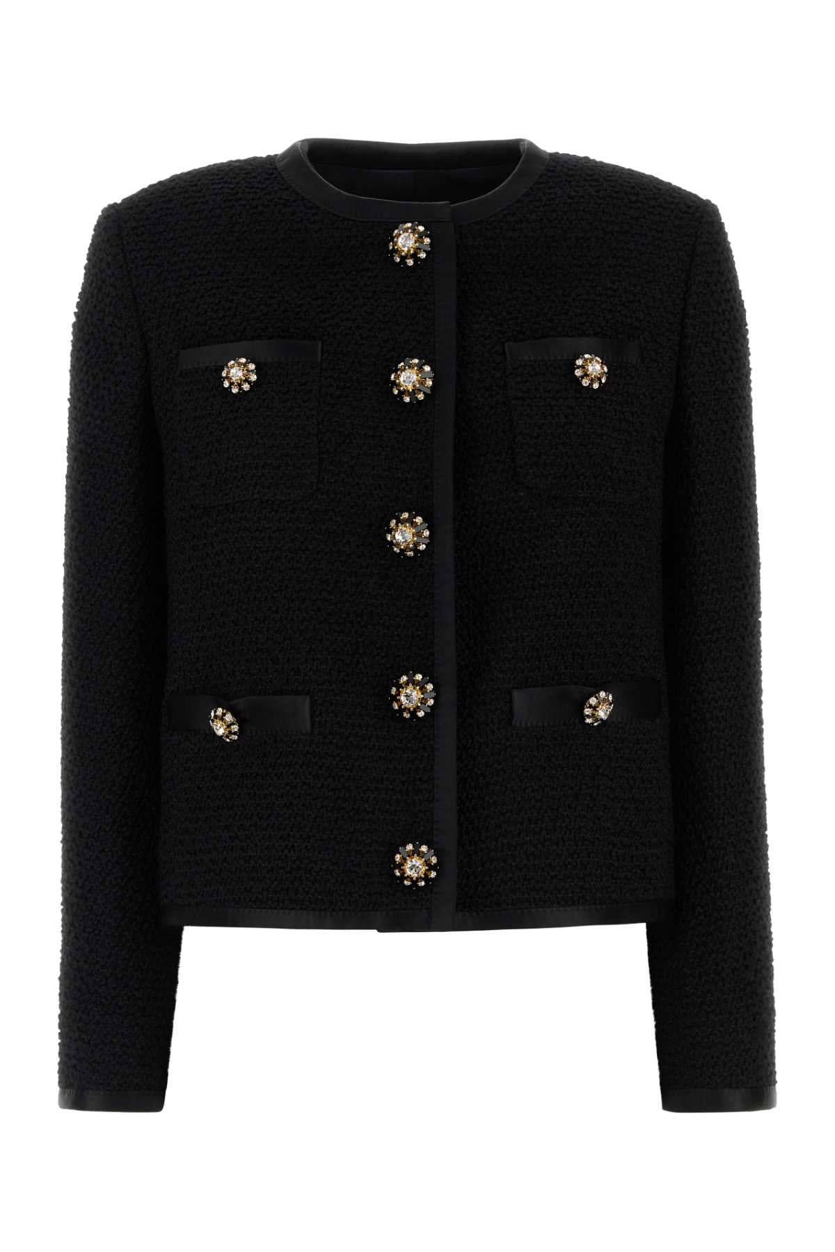 DOLCE & GABBANA Sophisticated Tweed Blazer for Women
