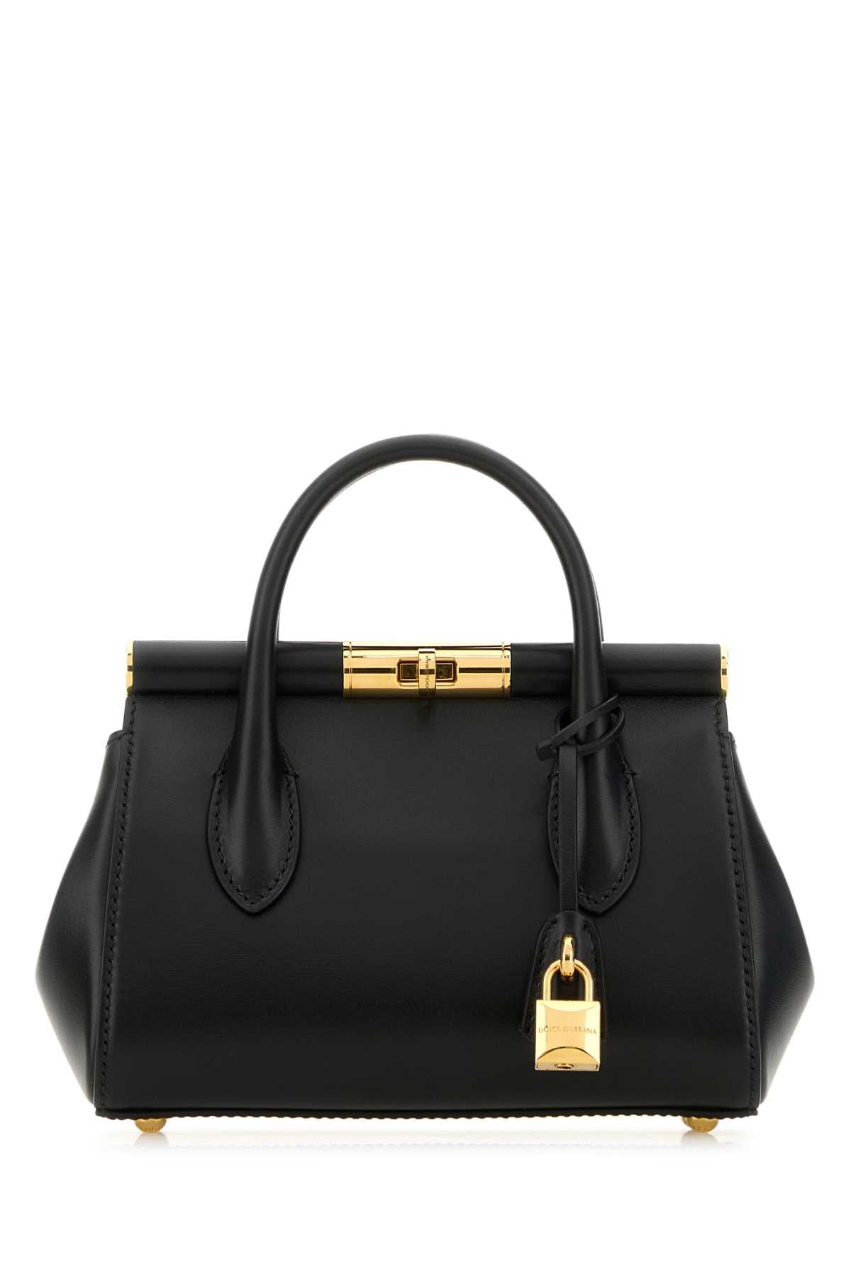 DOLCE & GABBANA Elegant Mini Leather Handbag