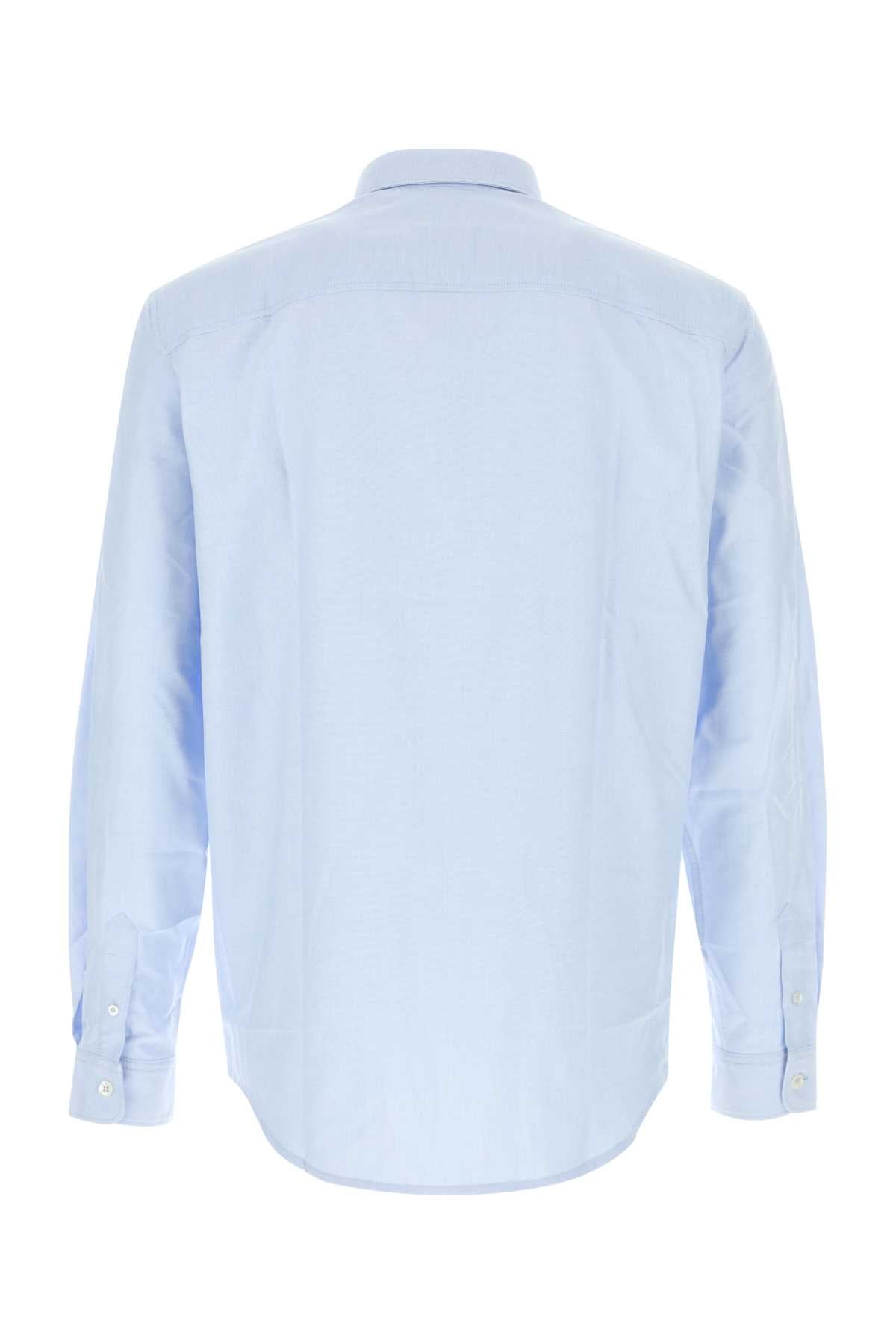 A.P.C. Light Blue Oxford Mini Shirt for Men