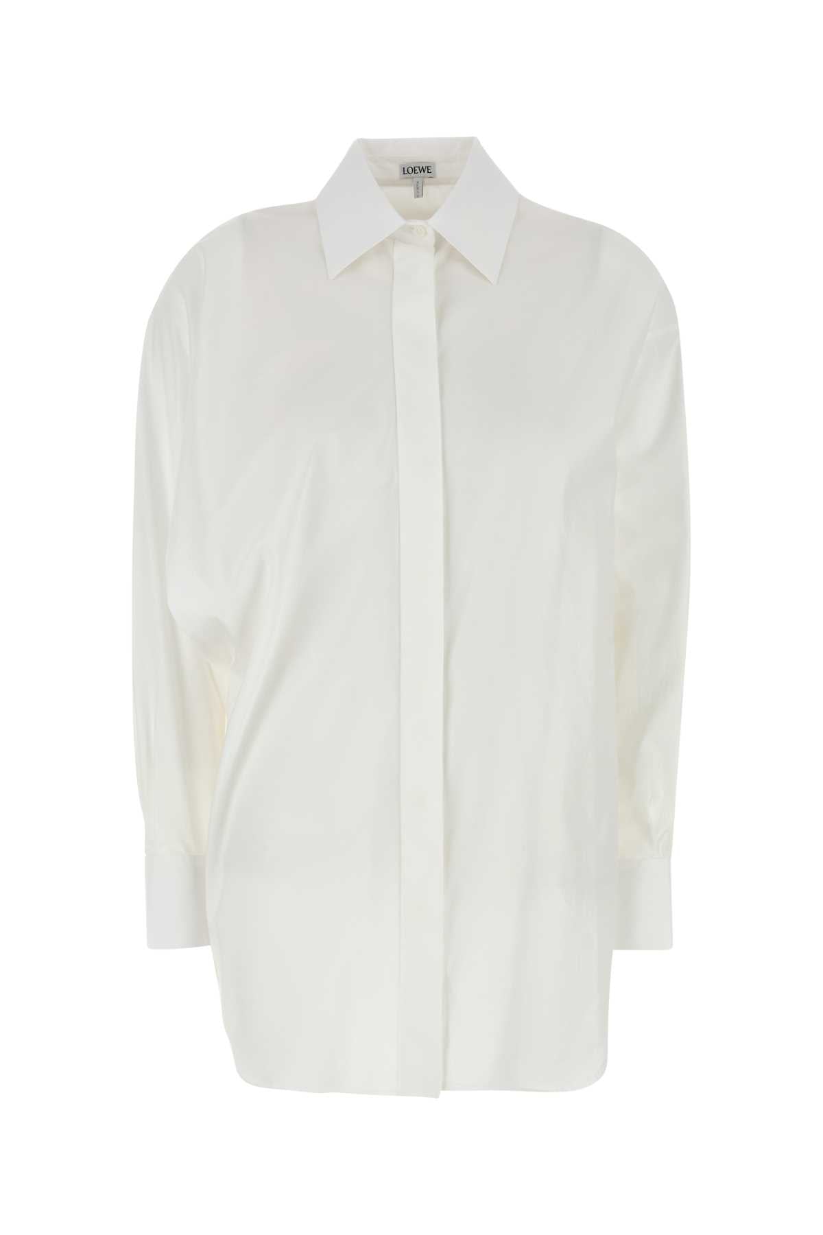 LOEWE Classic Poplin Shirt for Women - Timeless Elegance