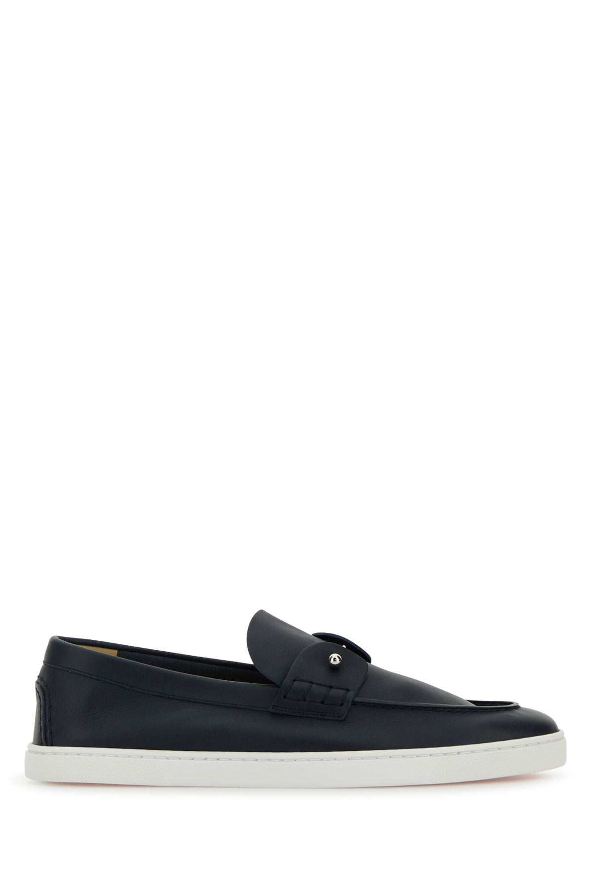 CHRISTIAN LOUBOUTIN Chic Leather Loafers for Modern Men