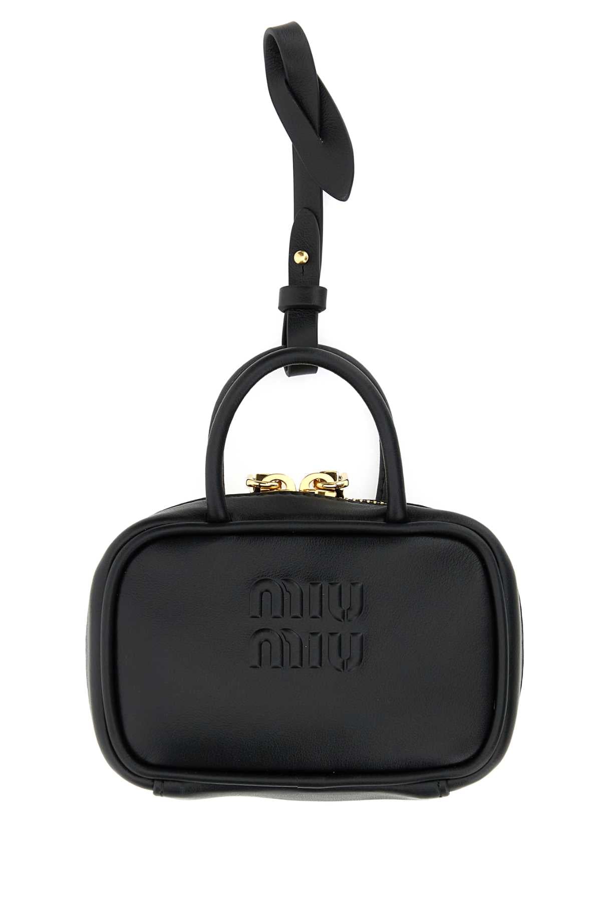 MIU MIU Mini Leather Keyring Necessaire