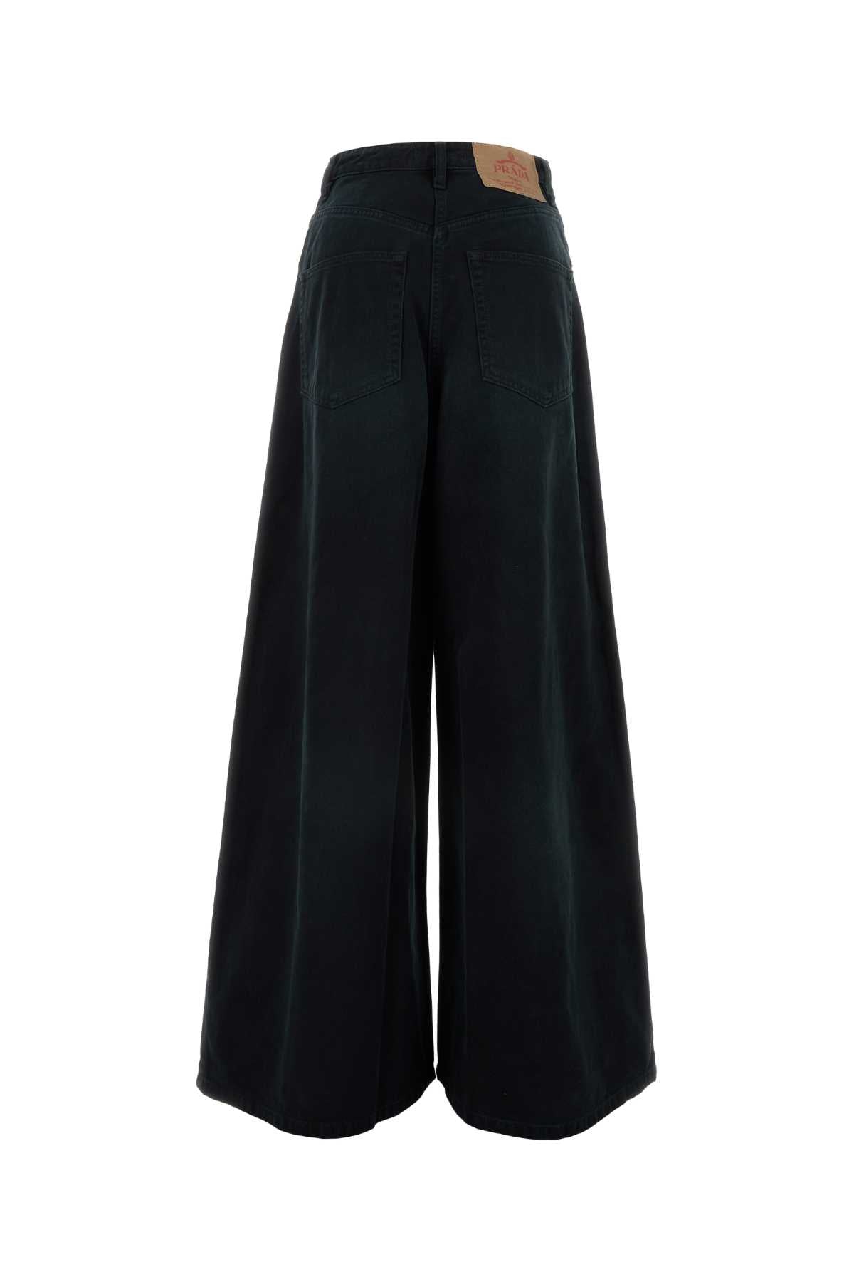 PRADA Wide-Leg Denim Jeans for Women - 25S Season
