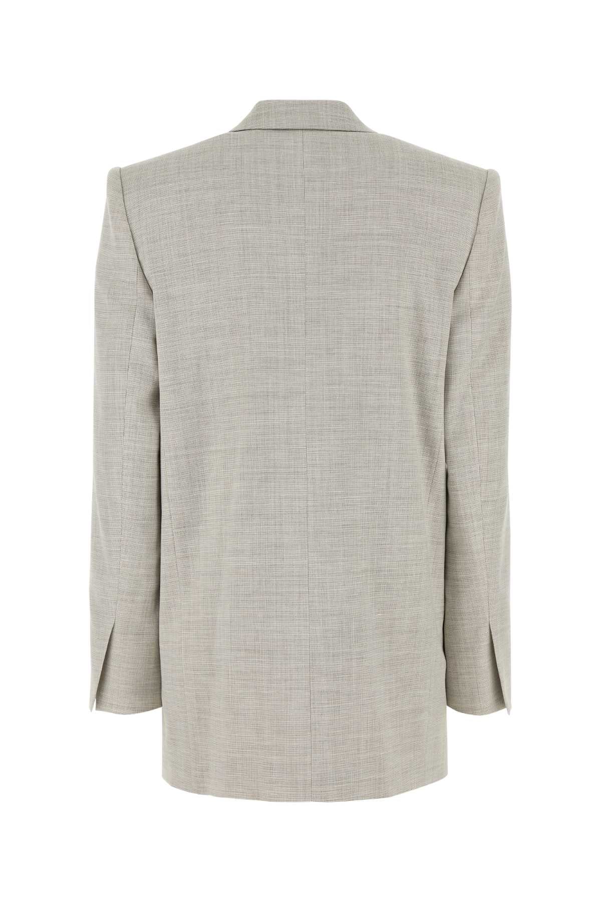 PHILOSOPHY DI LORENZO SERAFINI Melange Stretch Wool Blend Blazer